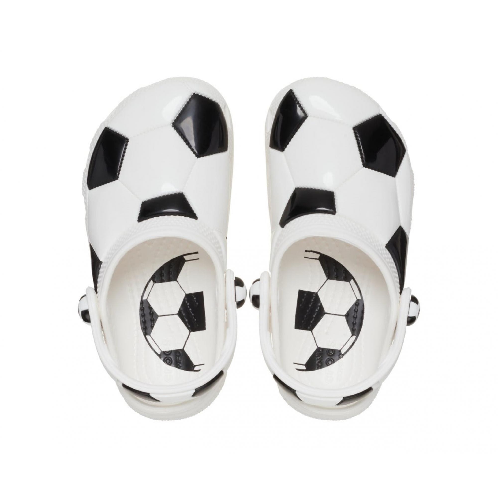 Crocs 210157 Classic Soccer Ball Clog K-Siyah Çocuk Terlik