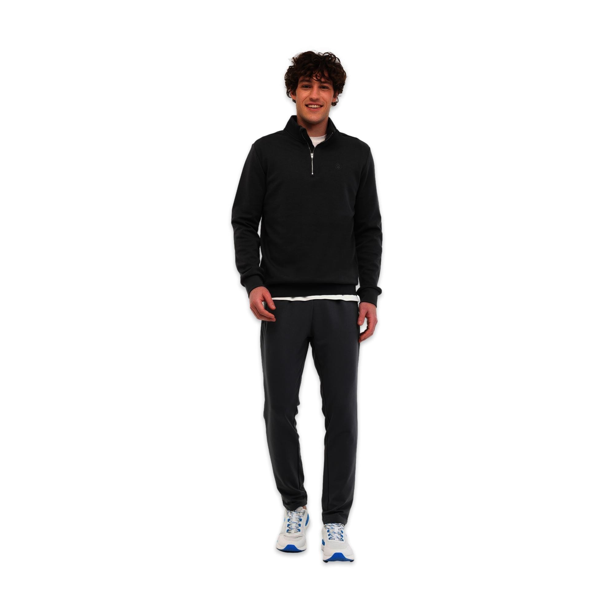 Lumberjack 5W Mb Bs47 Hzip Sw 5Pr Yari Fermuar Sweat Erkek Sweatshirt