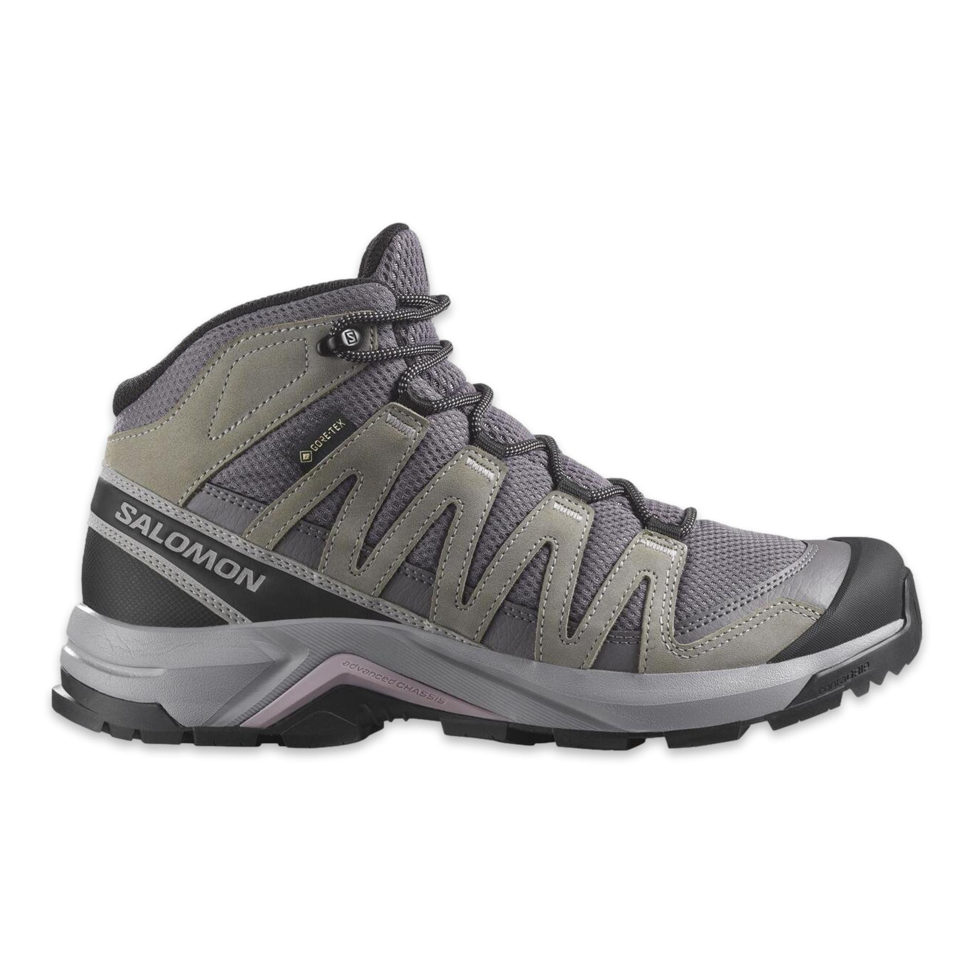 Salomon 477534 X-Adventure Recon Mid Gore Tex Outdoor-Yeşil Kadın Bot