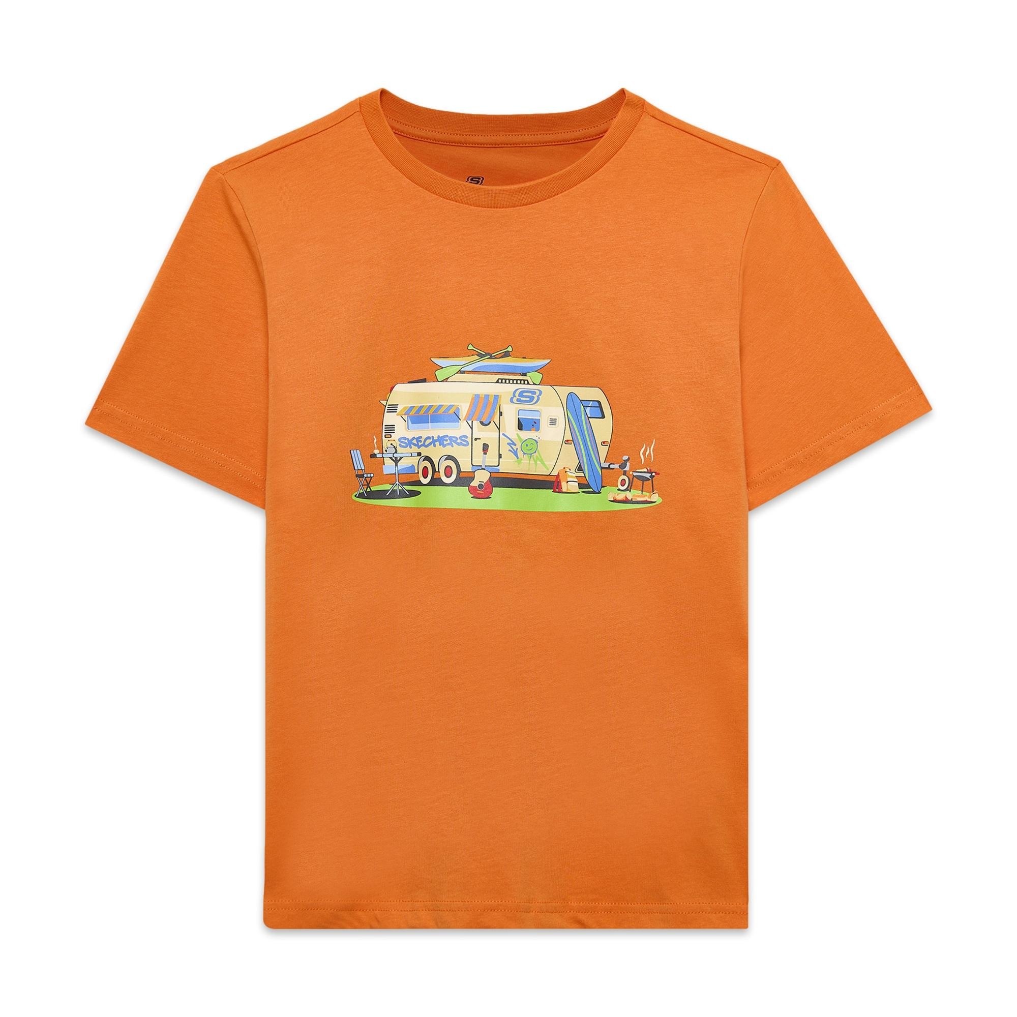 Skechers Sk2510102 B Sleeve Regular Fit Çocuk T-Shirt