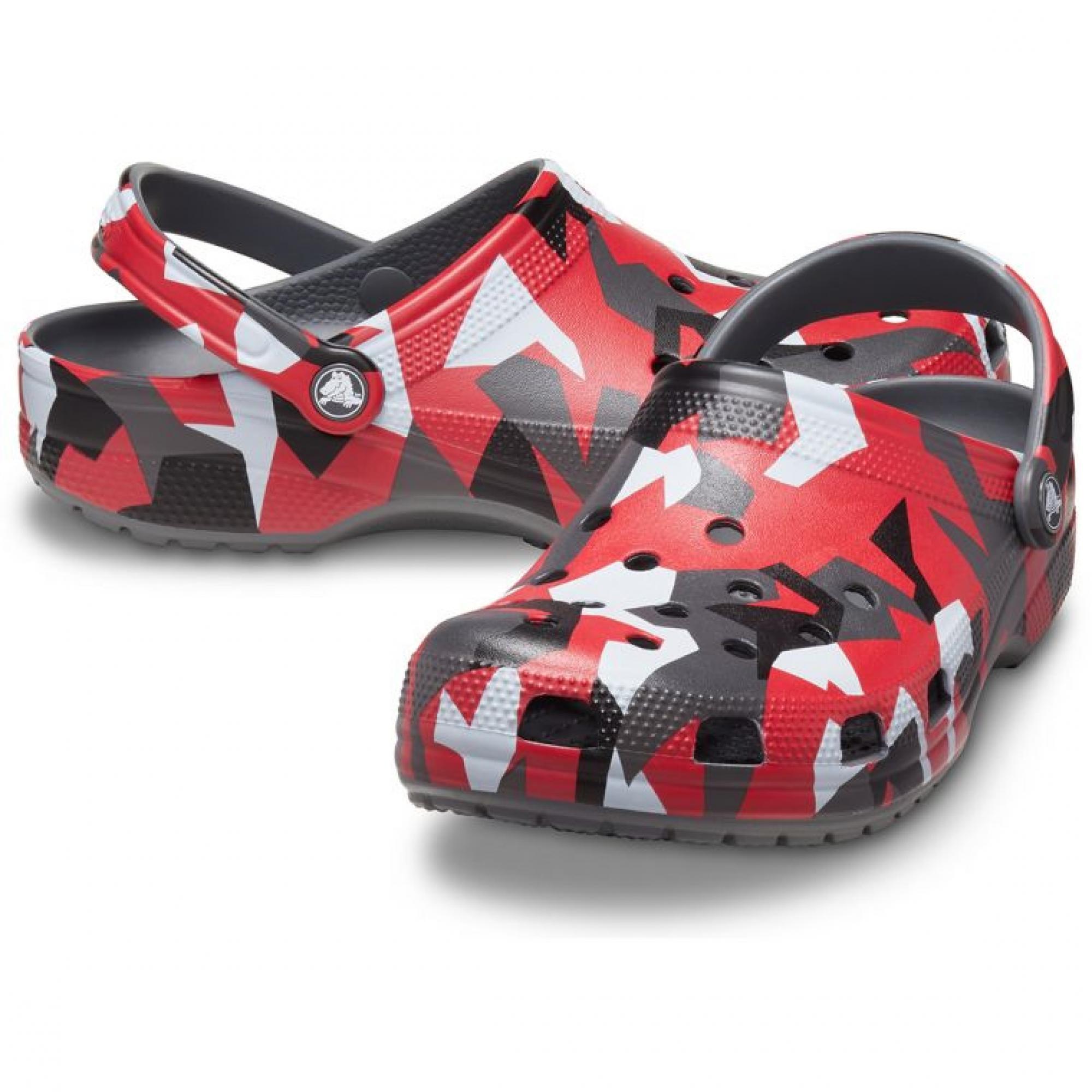 Crocs 211009 Geo Camo Clog Unisex Terlik