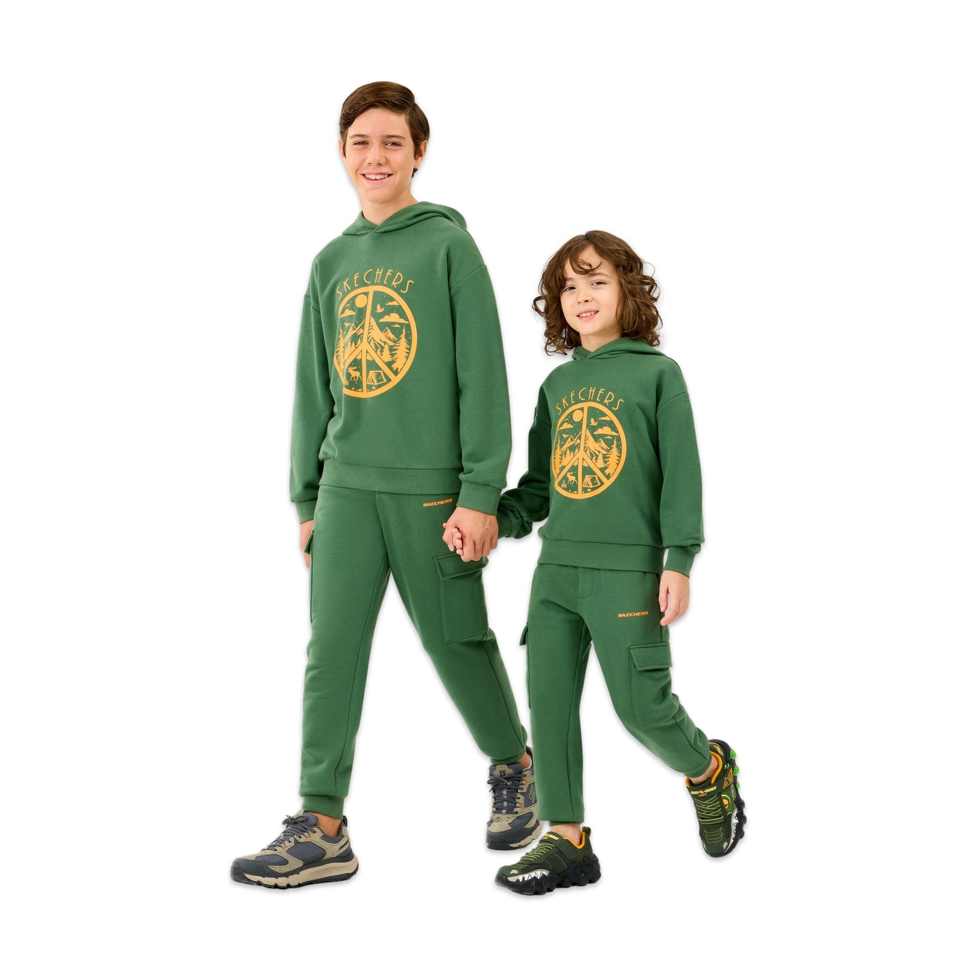 Skechers Sk2520089 B Lw Fleece Sweat Erkek Çocuk Sweatshirt