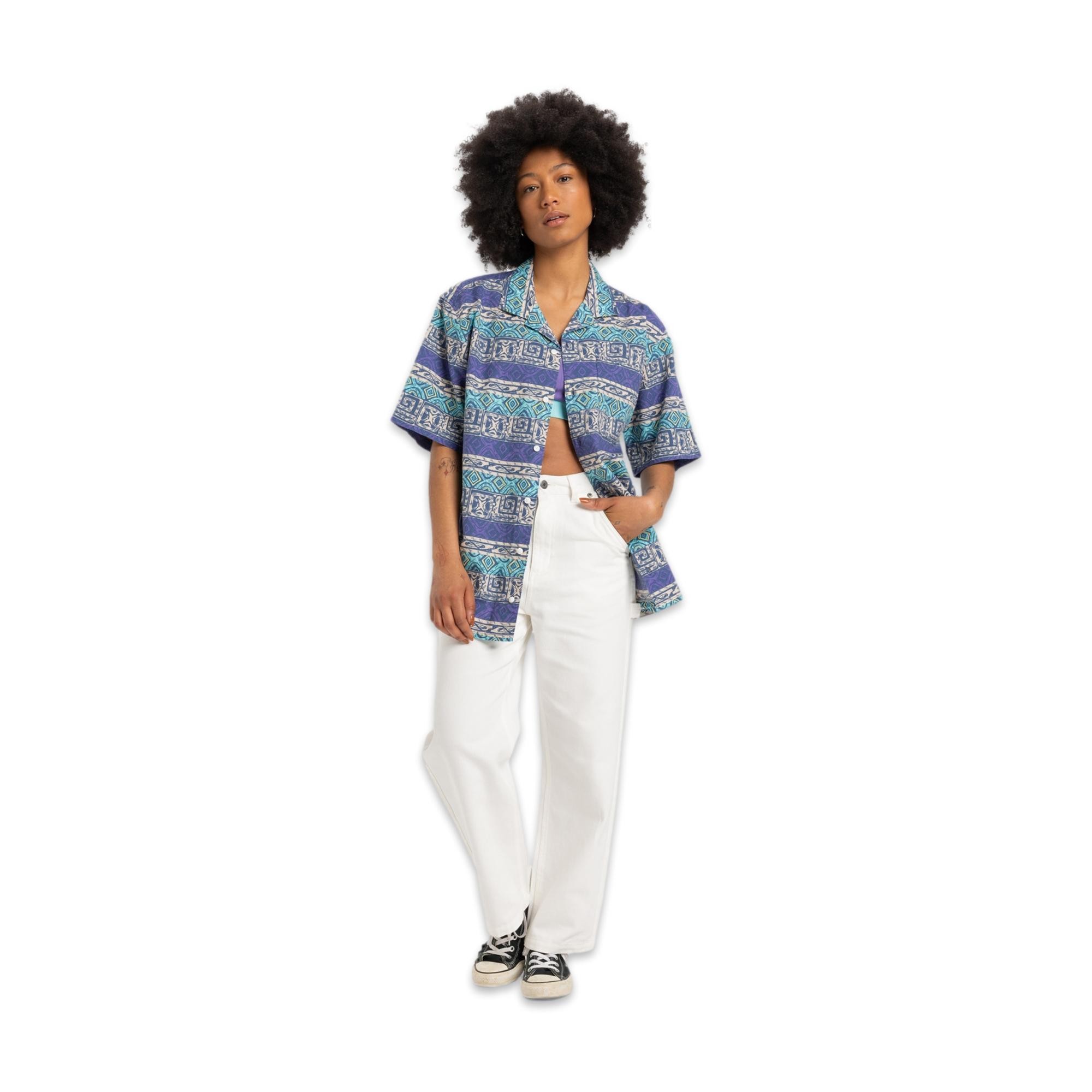 Quiksilver Eqywt04611 Global Heat Ss Gömlek Unisex Gömlek