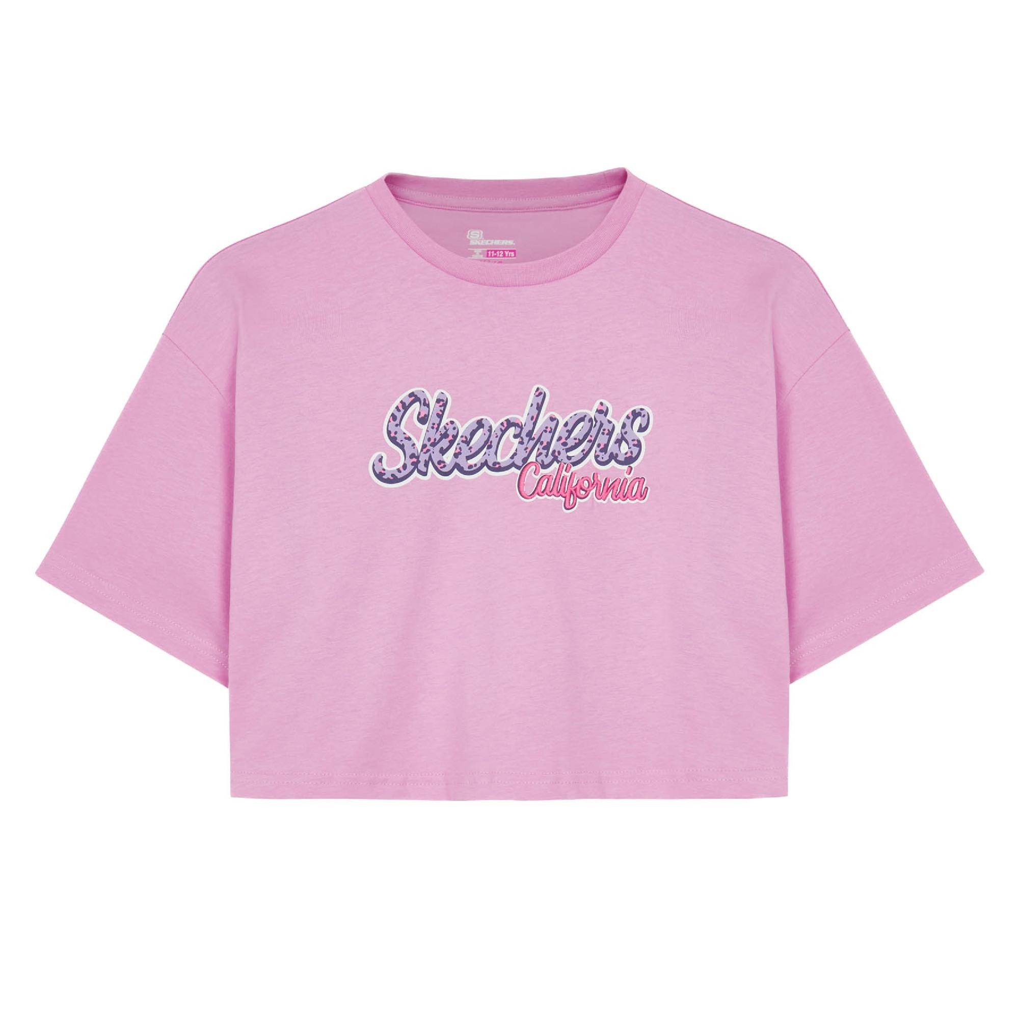 Skechers Sk241040 Graphicteeg Sleeve Çocuk T-Shirt