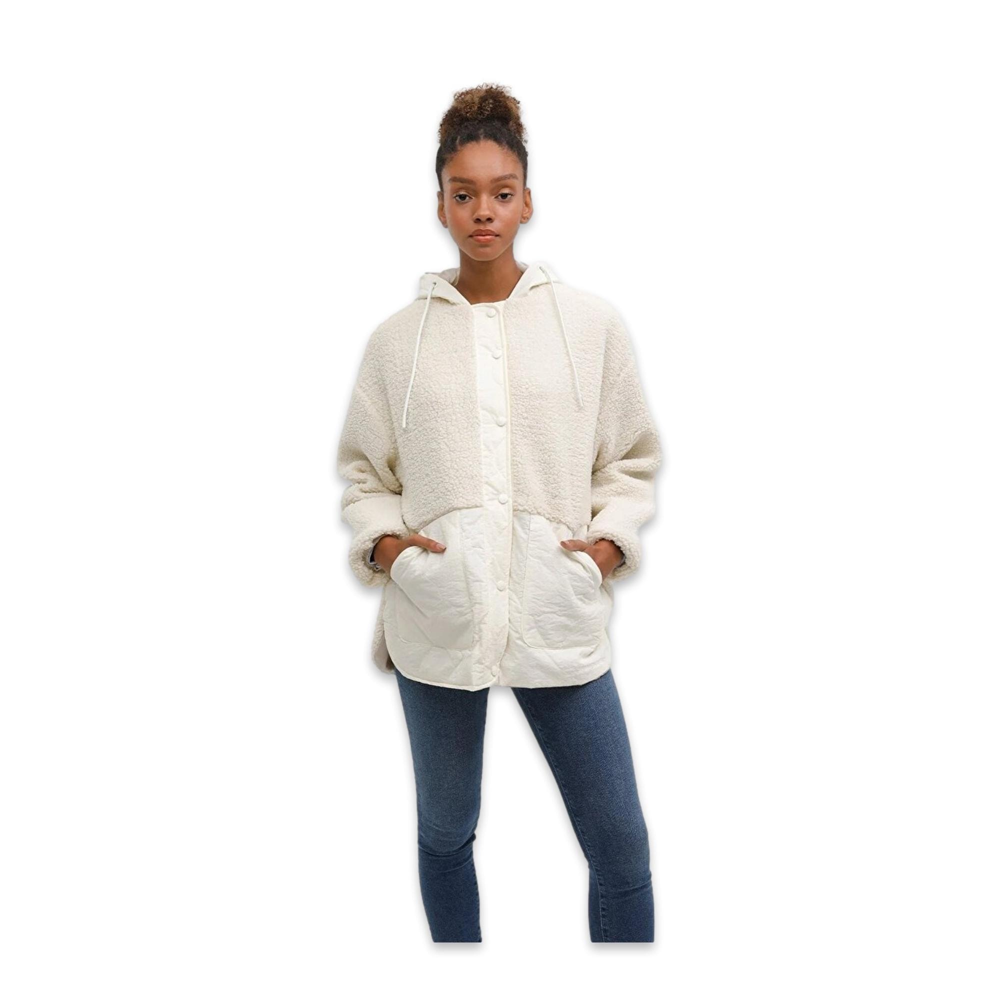 Lumberjack 5W Wl 6Hannah 6Ct2008 5Pr Teddy Jacket Kadın Ceket