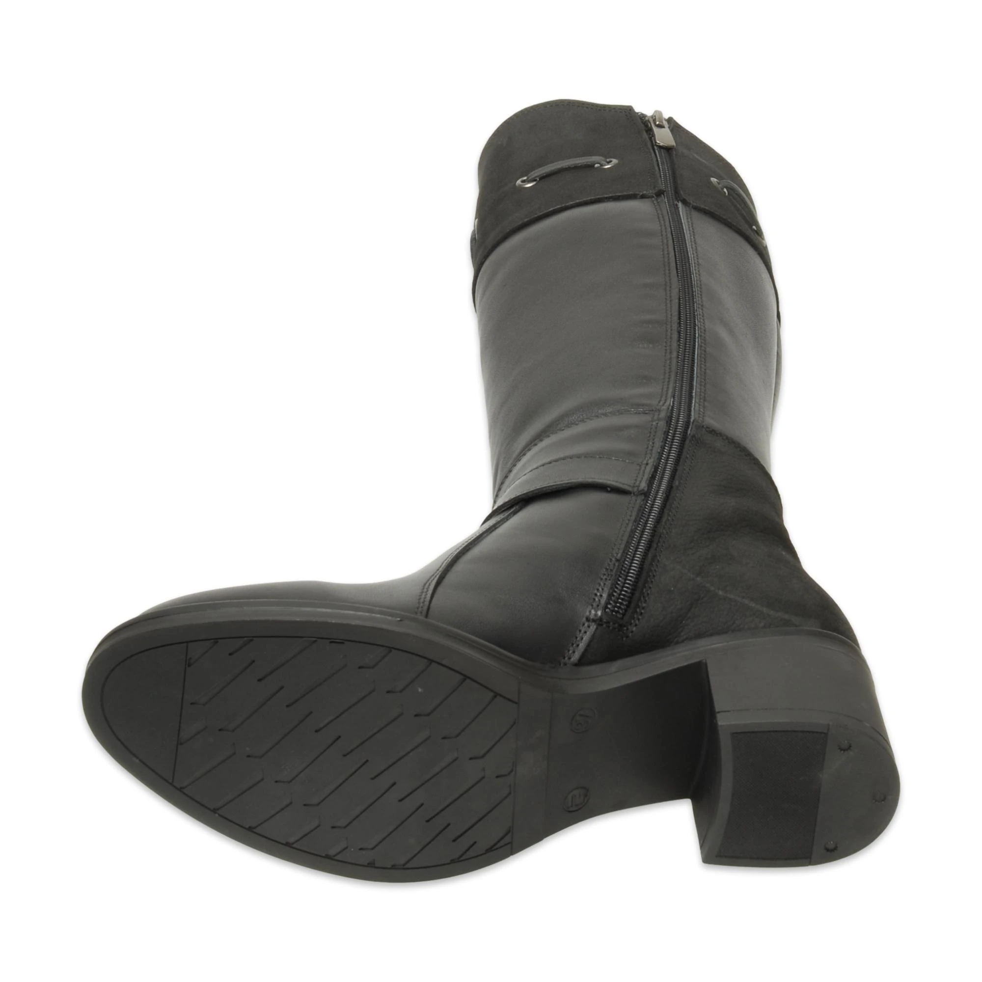 Mammamia D25Kc-2335 Kalin Topuklu Günlük Kadın Çizme