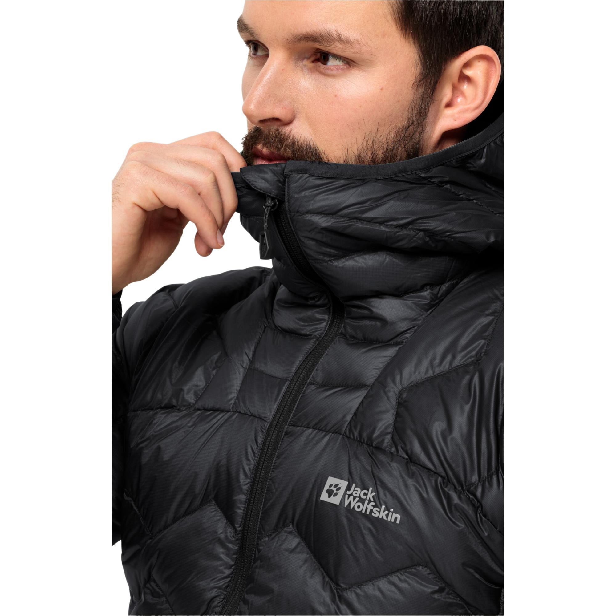 Jack Wolfskin 1206771 Alpspitze Down Hoody M Erkek Mont