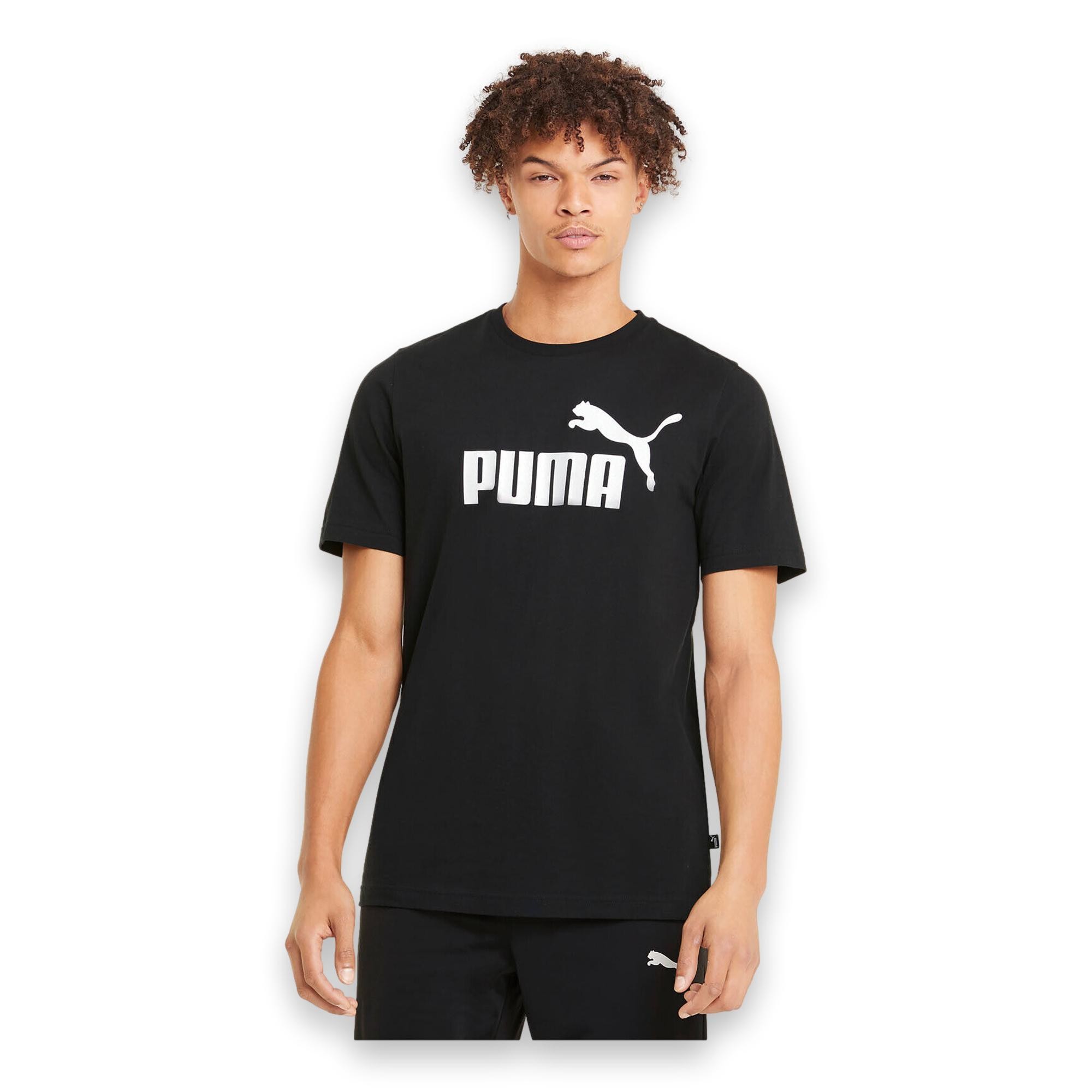 Puma 586666 Ess Logo Tee Erkek T-Shirt