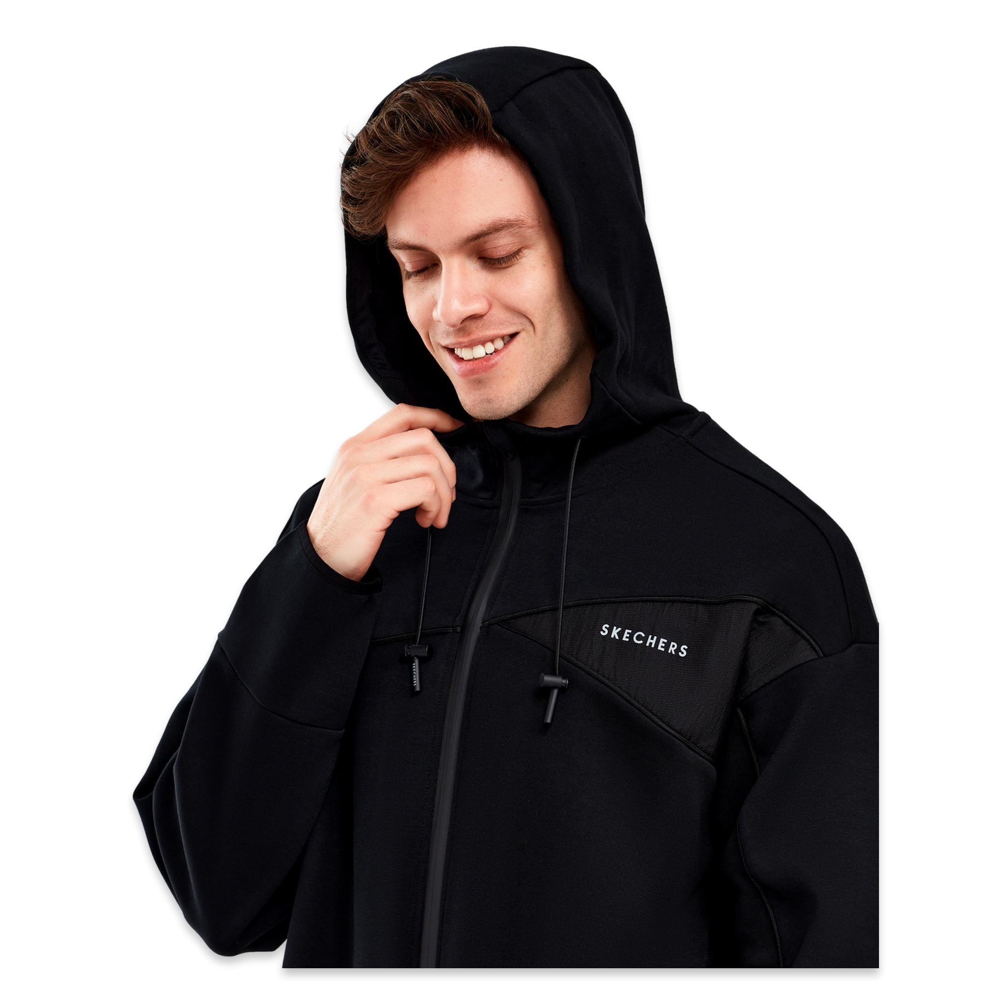 Skechers S241035 2Xi-Lock M Full Zip Hoodie Erkek Ceket