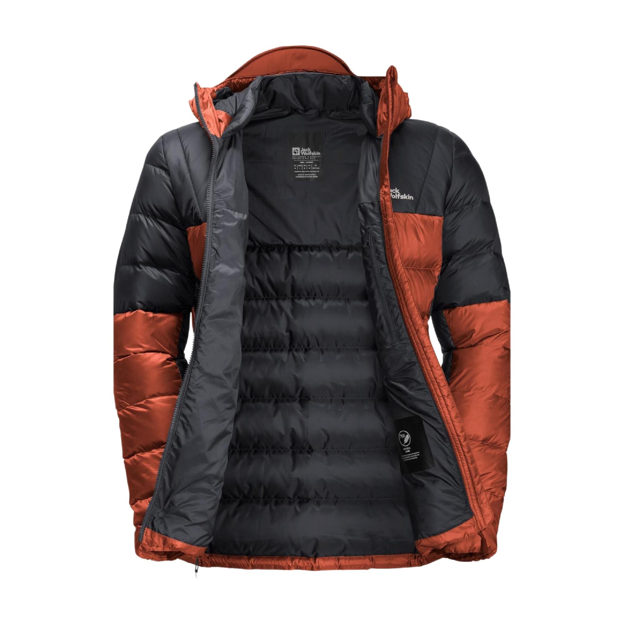 Jack Wolfskin 1207141 Nebelhorn Down Hoody M Erkek Mont