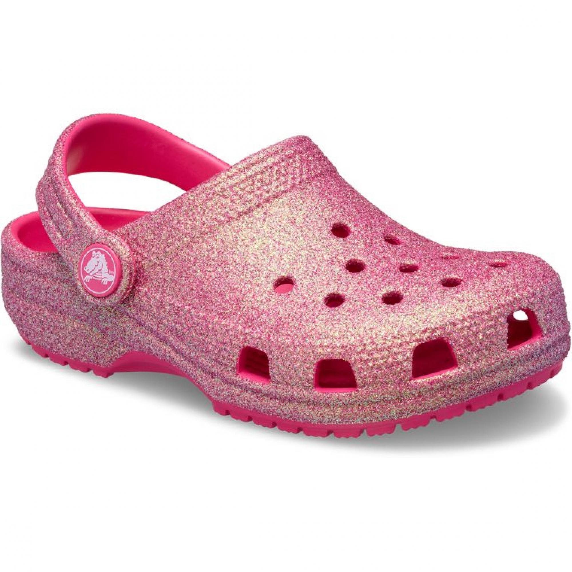Crocs 210986 Classic Iridescent Glitter Cgk Çocuk Terlik