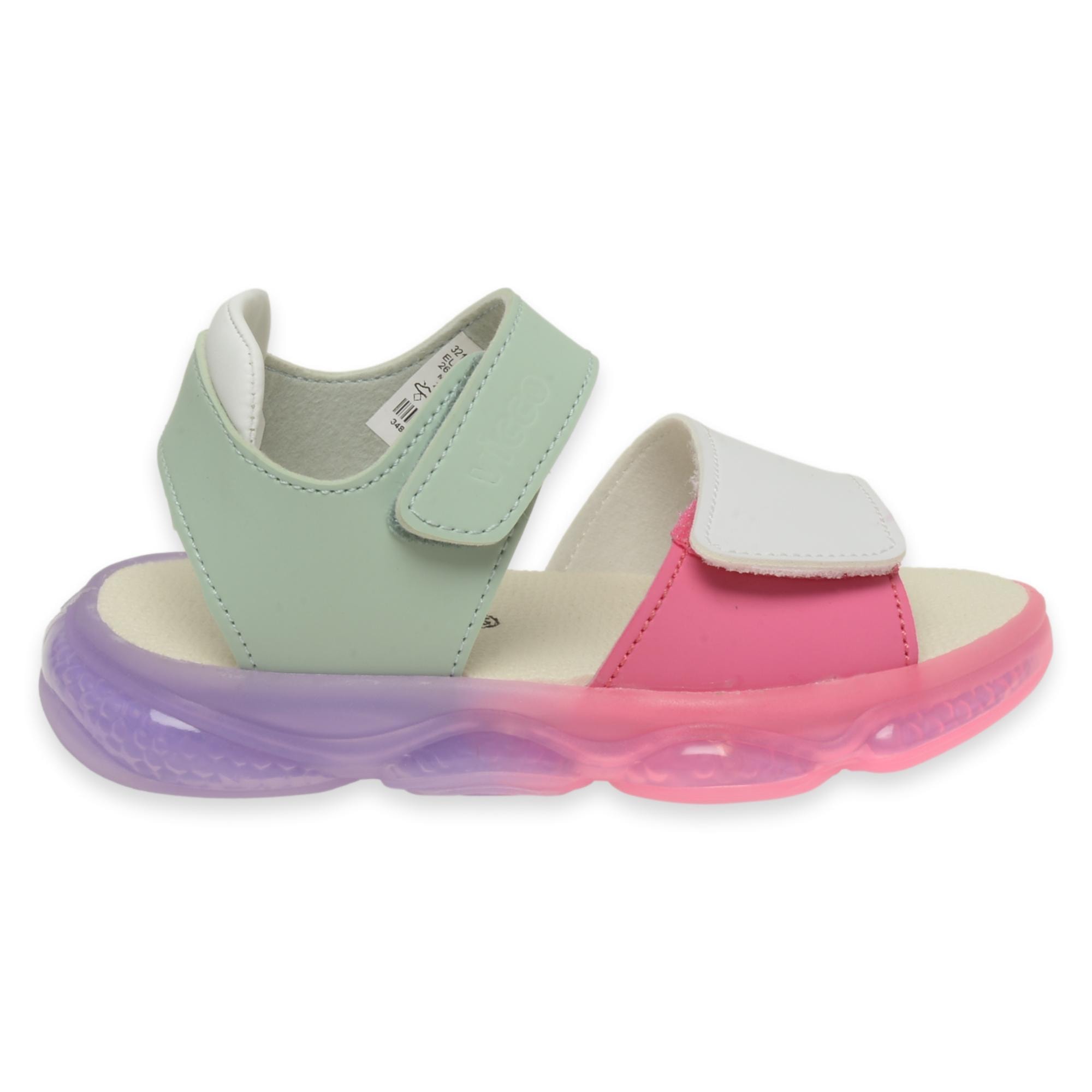 Vicco 321.P24Y223  Işıklı Sandal Kız Çocuk Sandalet