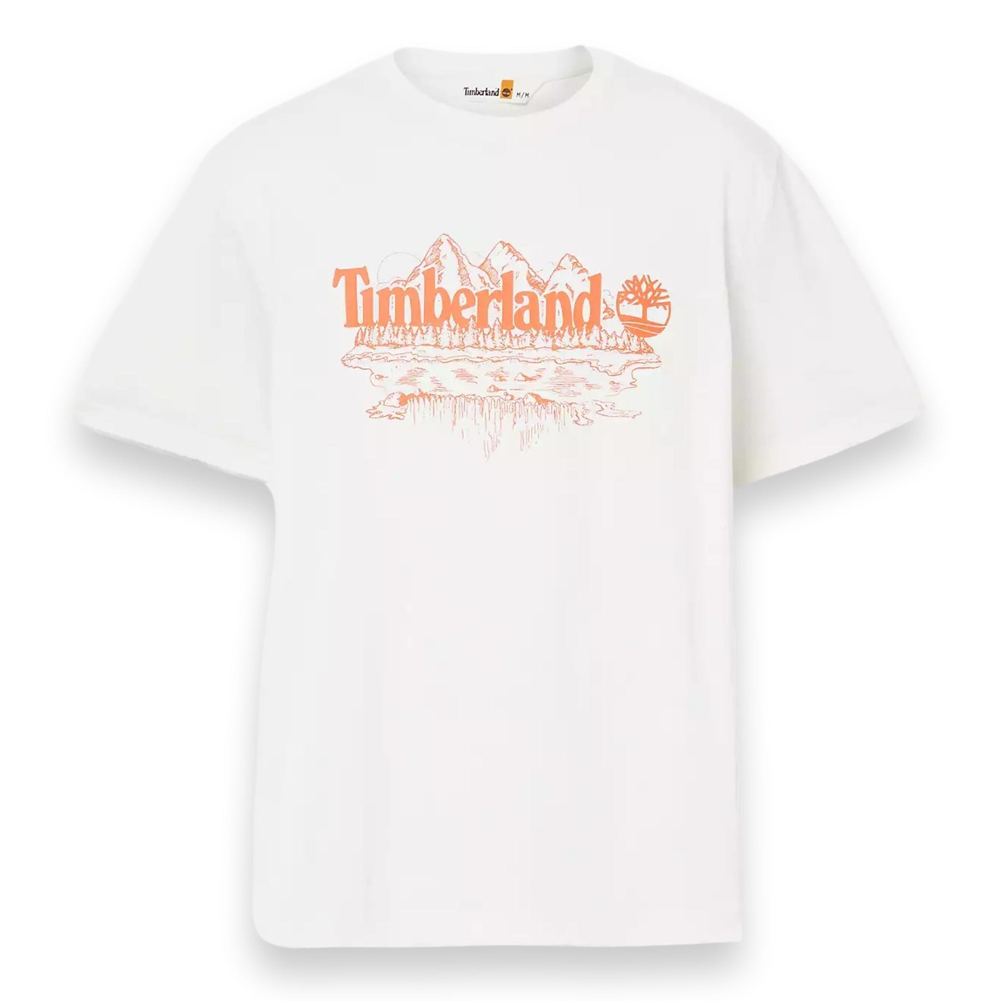 Timberland Tb0A5Ufu Sleeve Graphic Slub Erkek T-Shirt