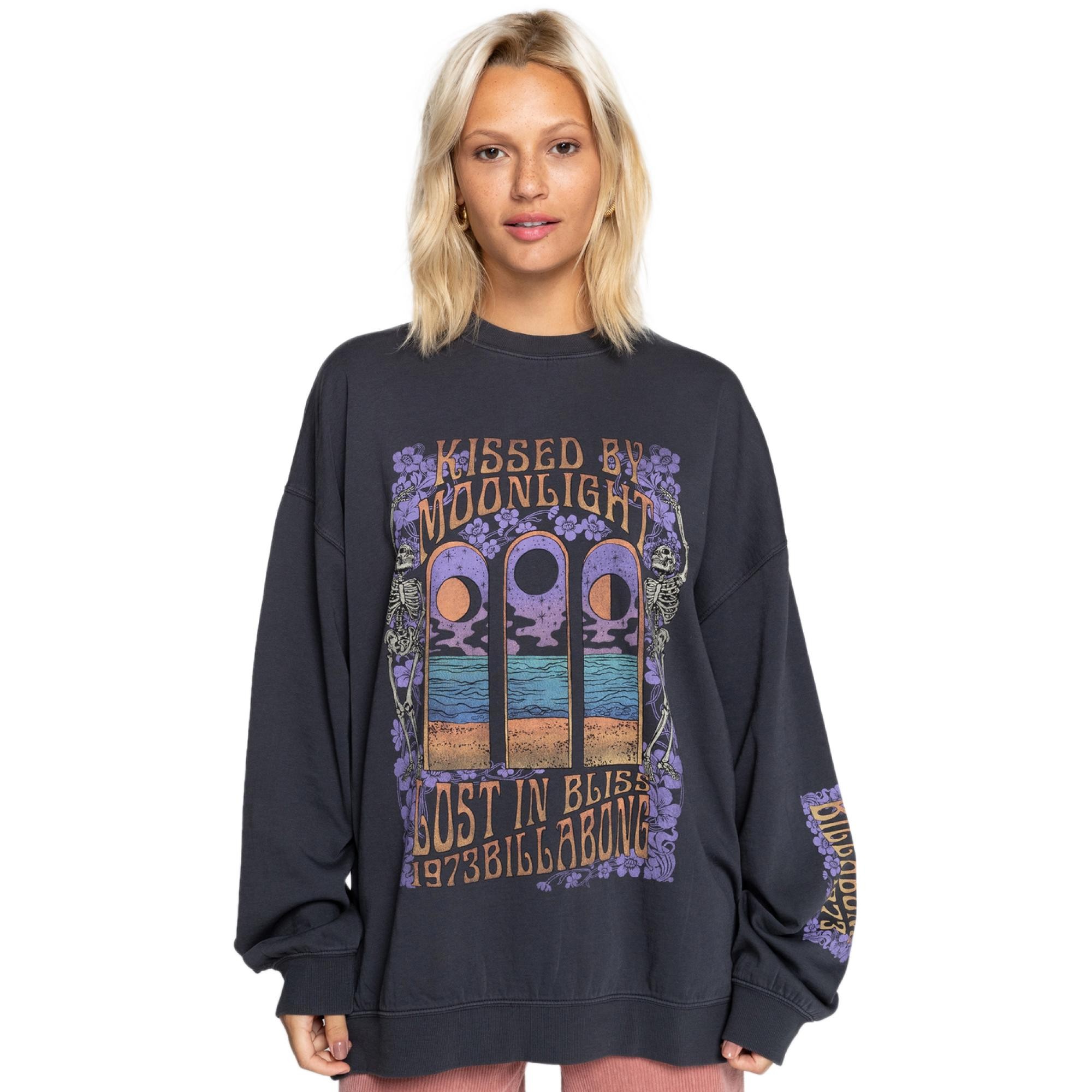 Billabong Ebjft00119 Ride In Sweat Kadın Sweatshirt