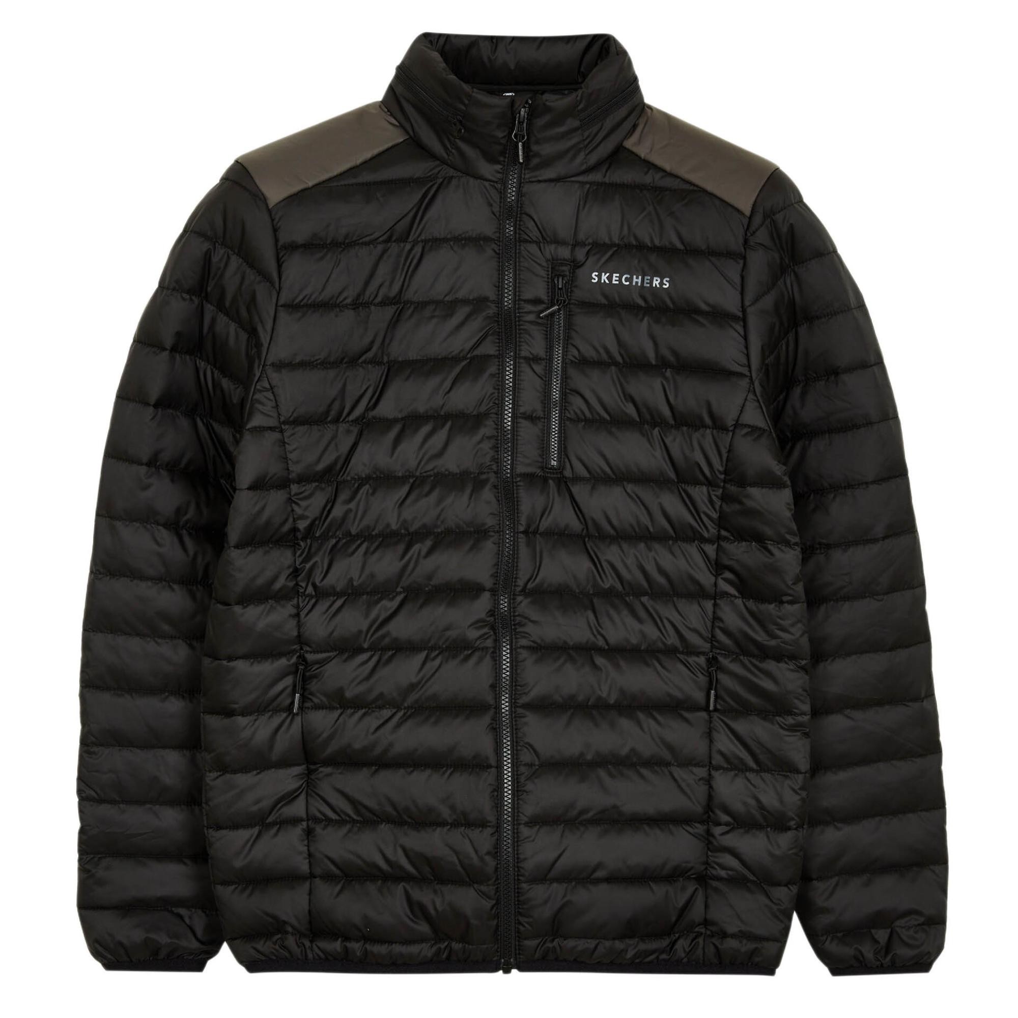 Skechers S212030 M Panel Turtle Neck Jacket Erkek Mont