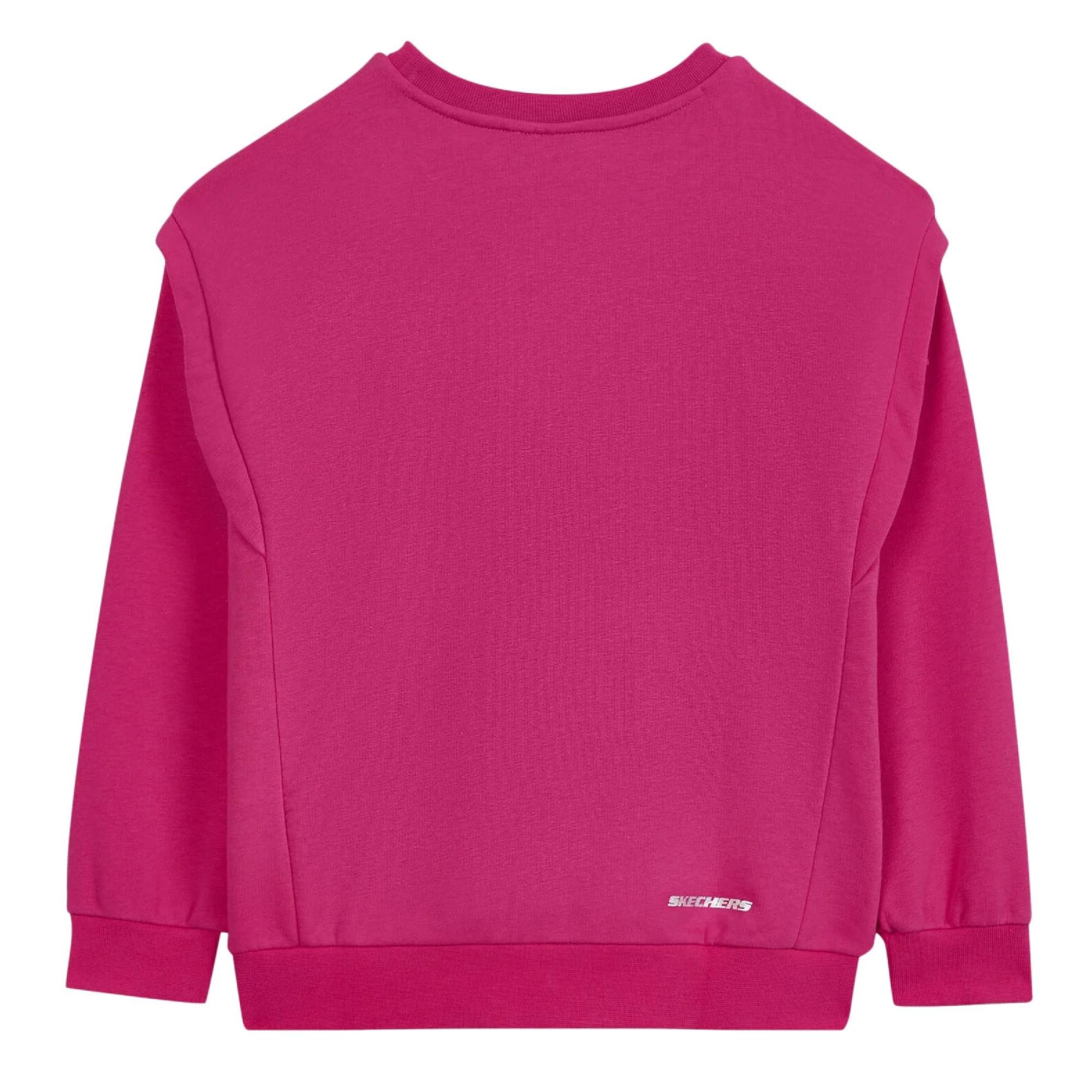 Skechers Sk232073 G Lw Fleece Crew Neck Sweat Kız Çocuk