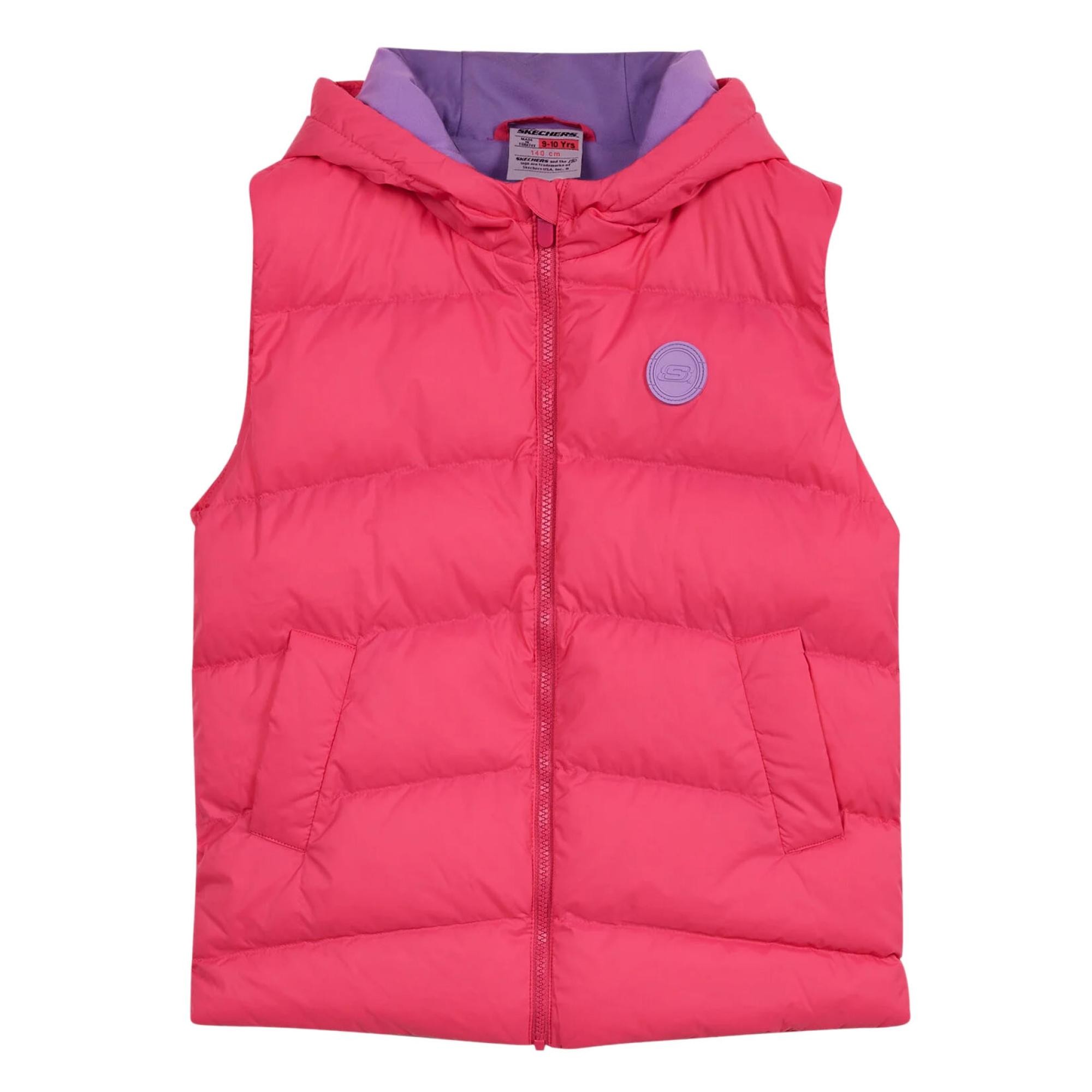 Skechers Sk232048 G Outerwear Padded Vest Kız Çocuk Yelek