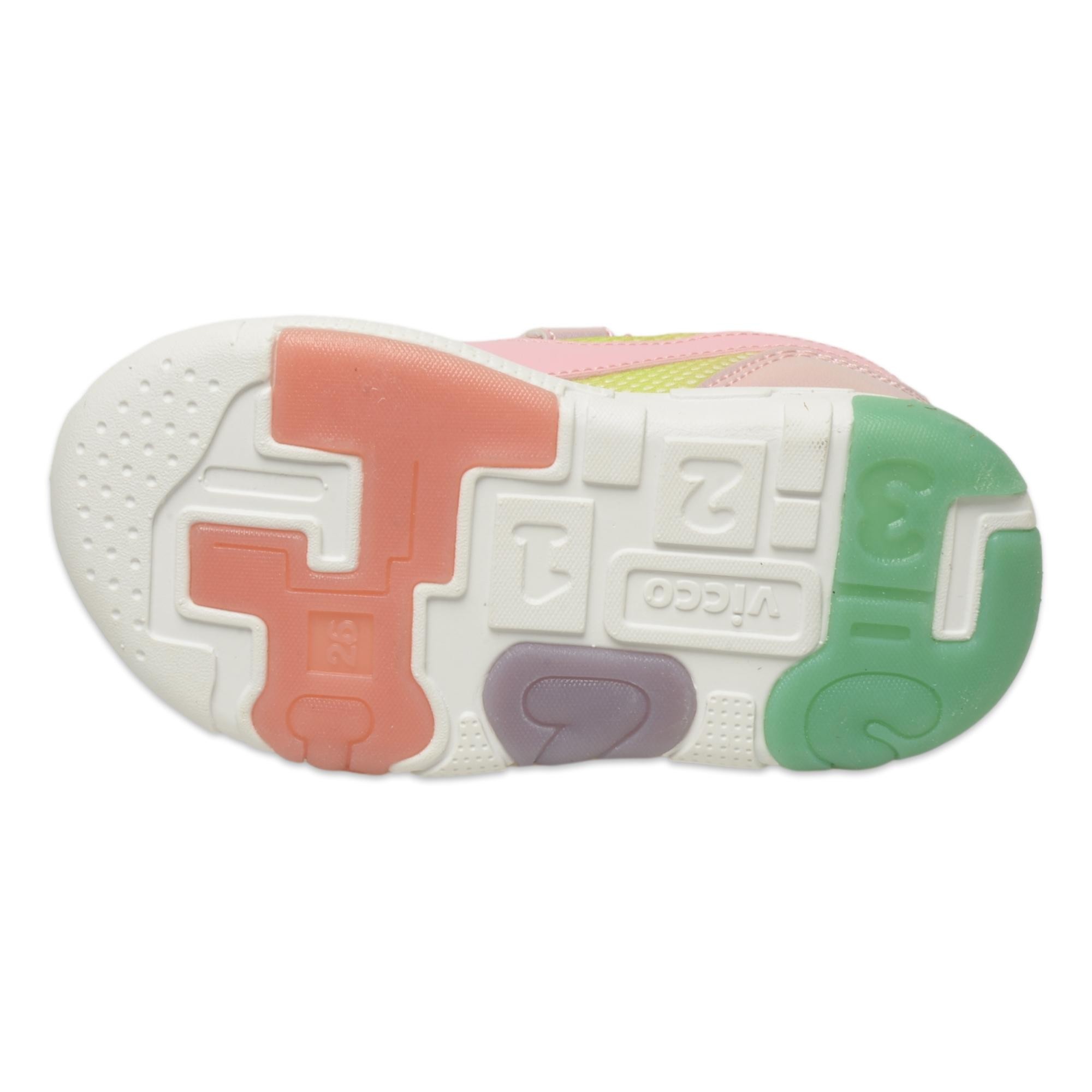 Vicco 346.B25Y.180 Queen Bebe Işıklı Phylon Kız Çocuk Spor Ayakkabı