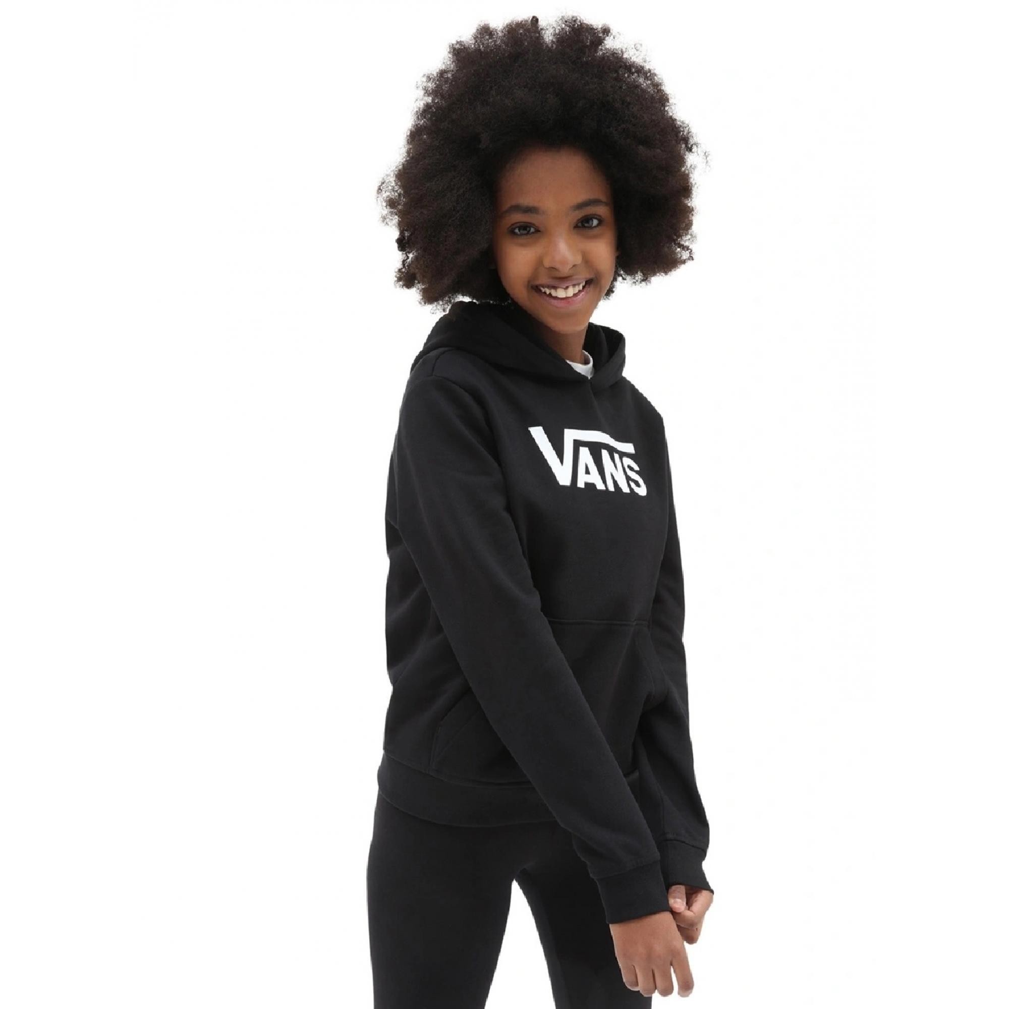 Vans Vn0A5Atn Gr Flying V Hoodie Girls Kadın Sweatshirt