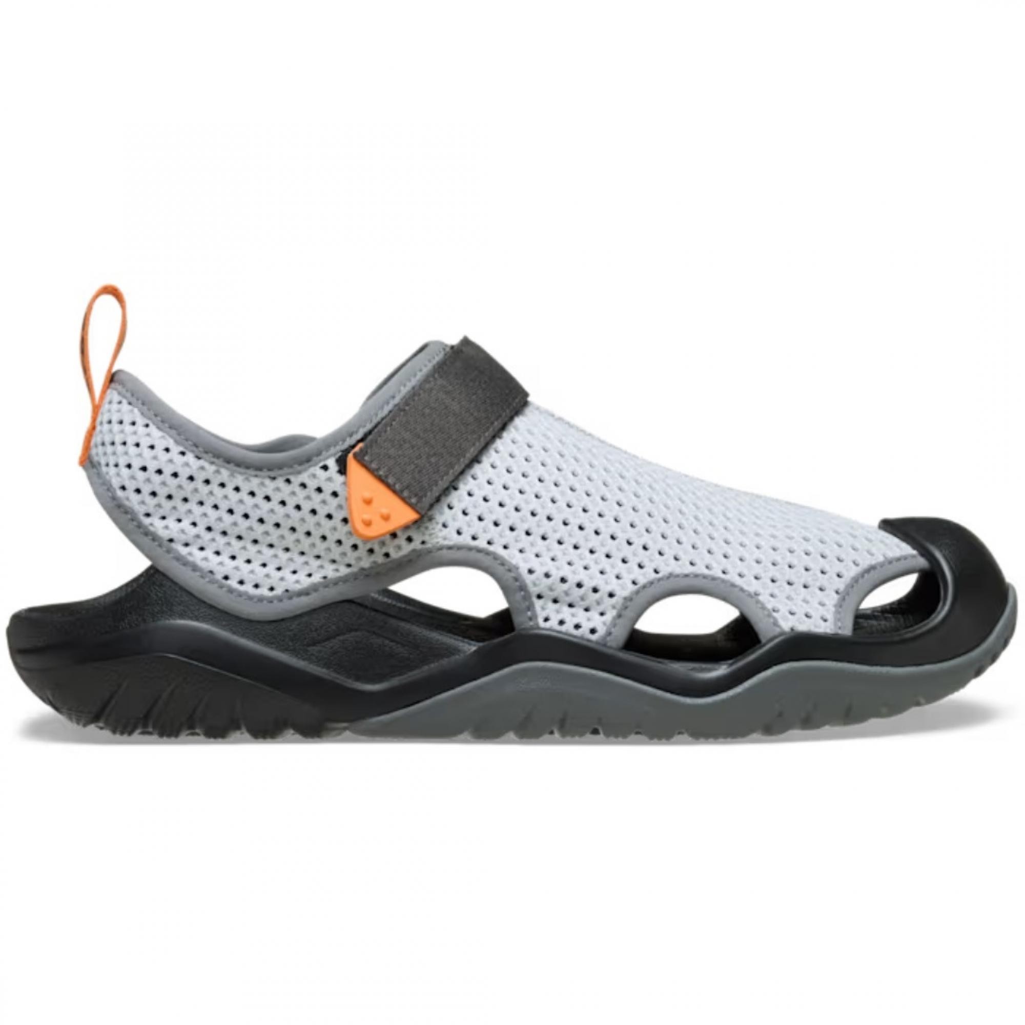 Crocs 211095 Swiftwater Prm1 Mesh Deck Sanda M-Turuncu Erkek Sandalet