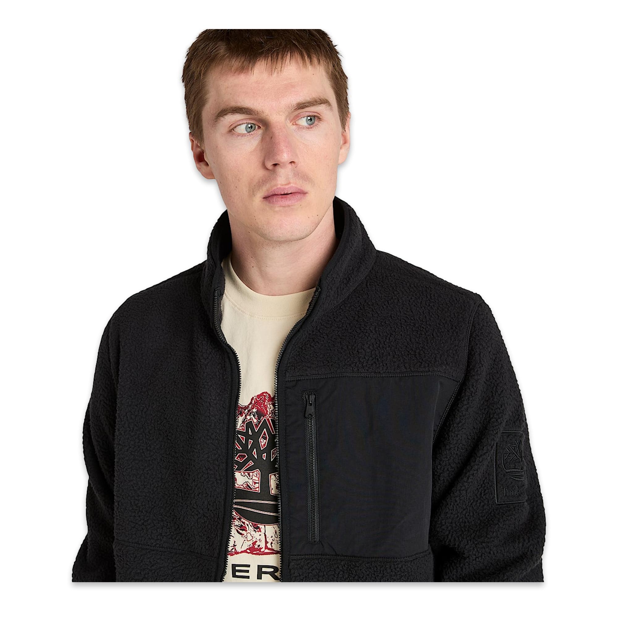 Timberland Tb0A6Hkf High Pile Fleece Jacket Erkek Mont