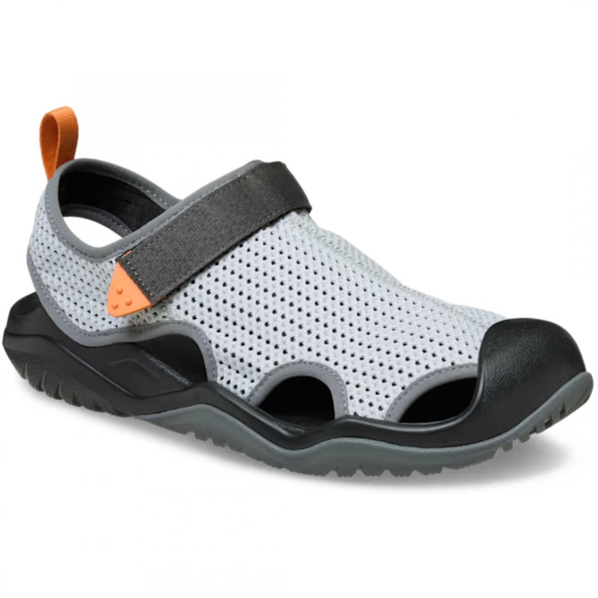 Crocs 211095 Swiftwater Prm1 Mesh Deck Sanda M-Turuncu Erkek Sandalet