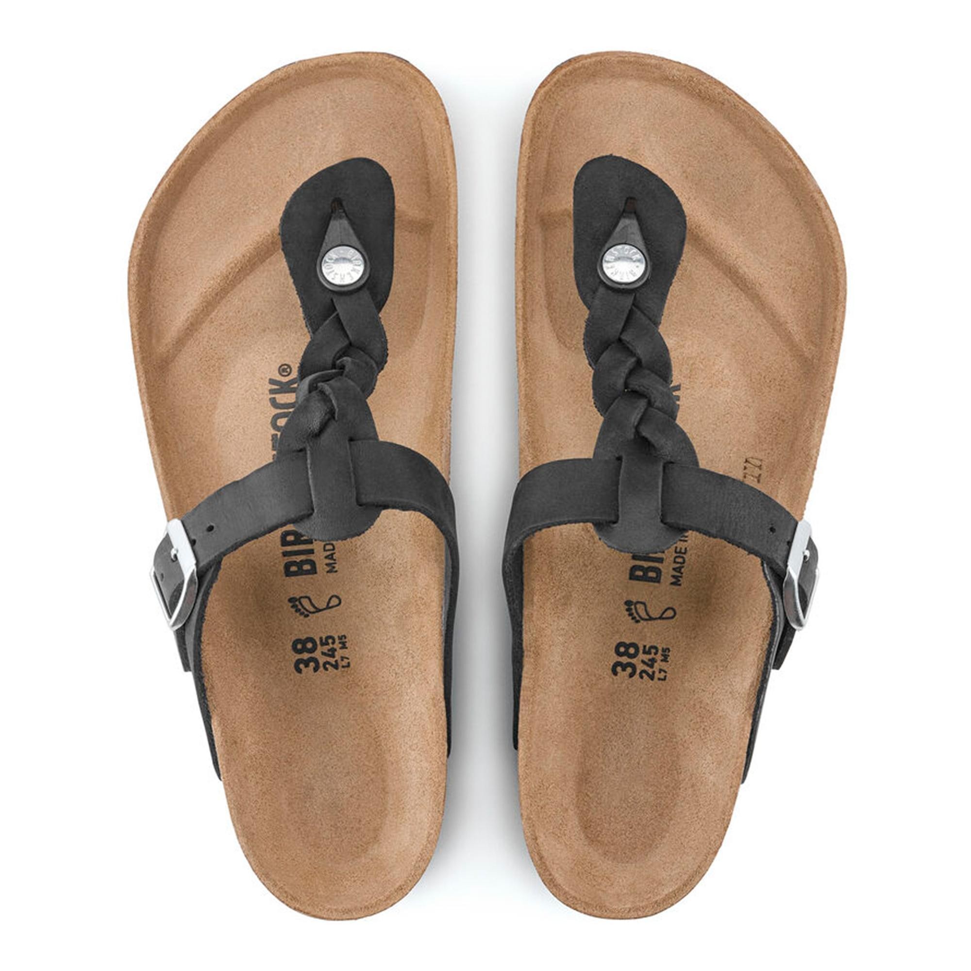 Birkenstock Gizeh Leoi Braided Parmakarası Kadın Terlik