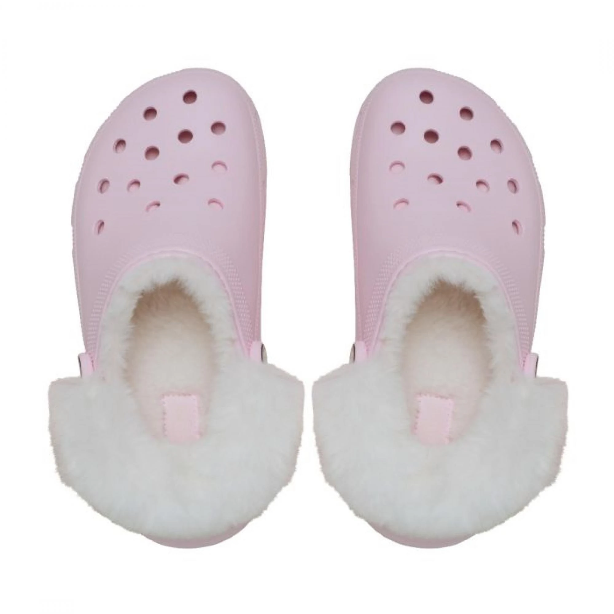 Crocs 212854 Classic Platform Fuzz Lined Clog Kadın Terlik