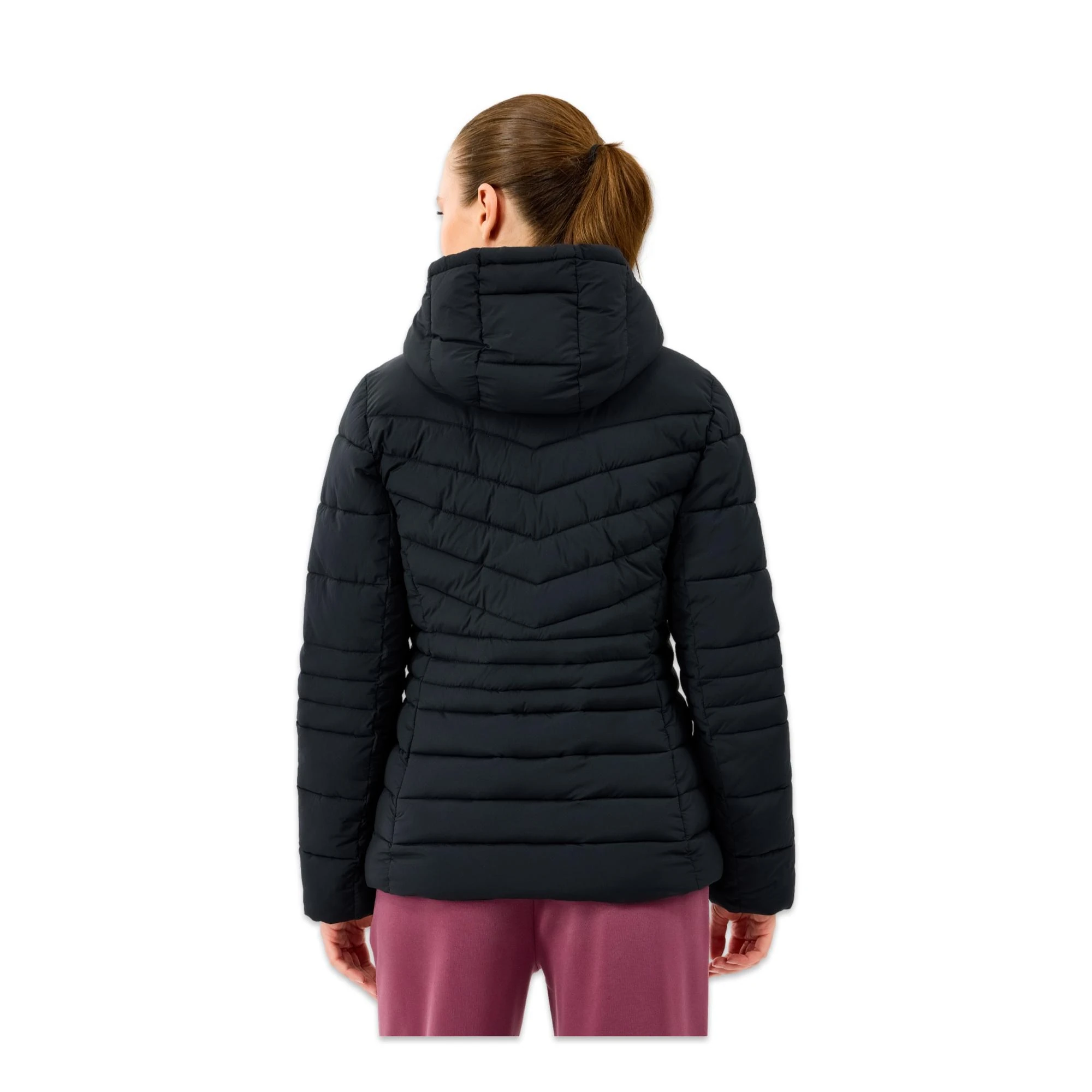 Skechers S2520203 W Fitted Hoodie Puffer Jacket Kadın Mont