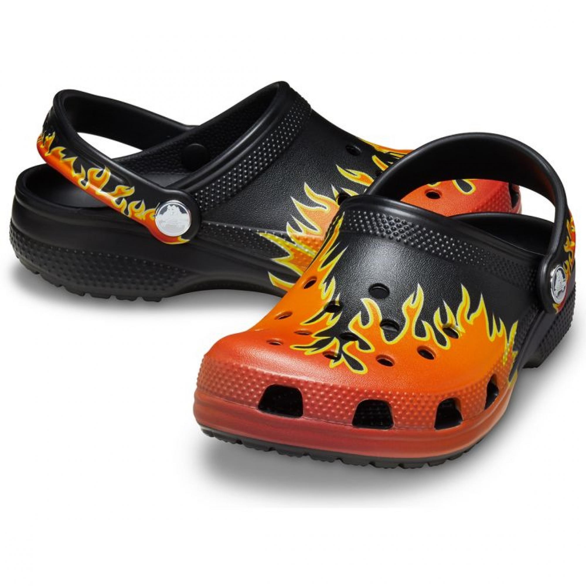 Crocs 210993 Classic Flames Clog K-Kırmızı Çocuk Terlik