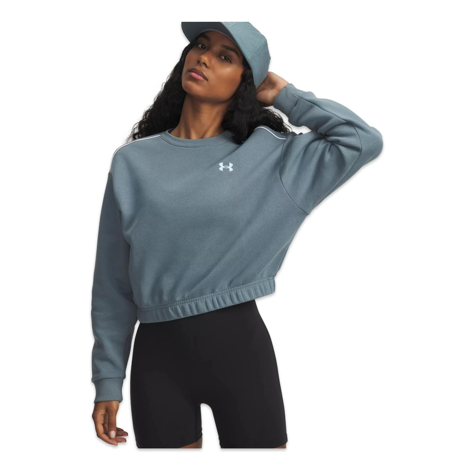 Under Armour 6007035 Ua Rival Fleece Piped Crew Kadın Sweatshirt