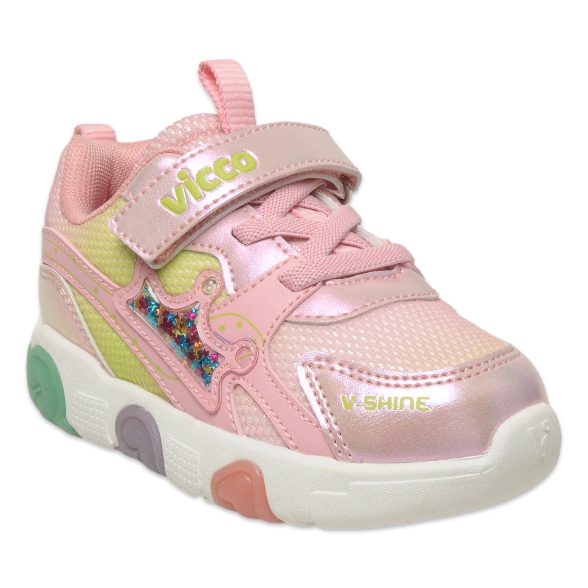 Vicco 346.B25Y.180 Queen Bebe Işıklı Phylon Kız Çocuk Spor Ayakkabı