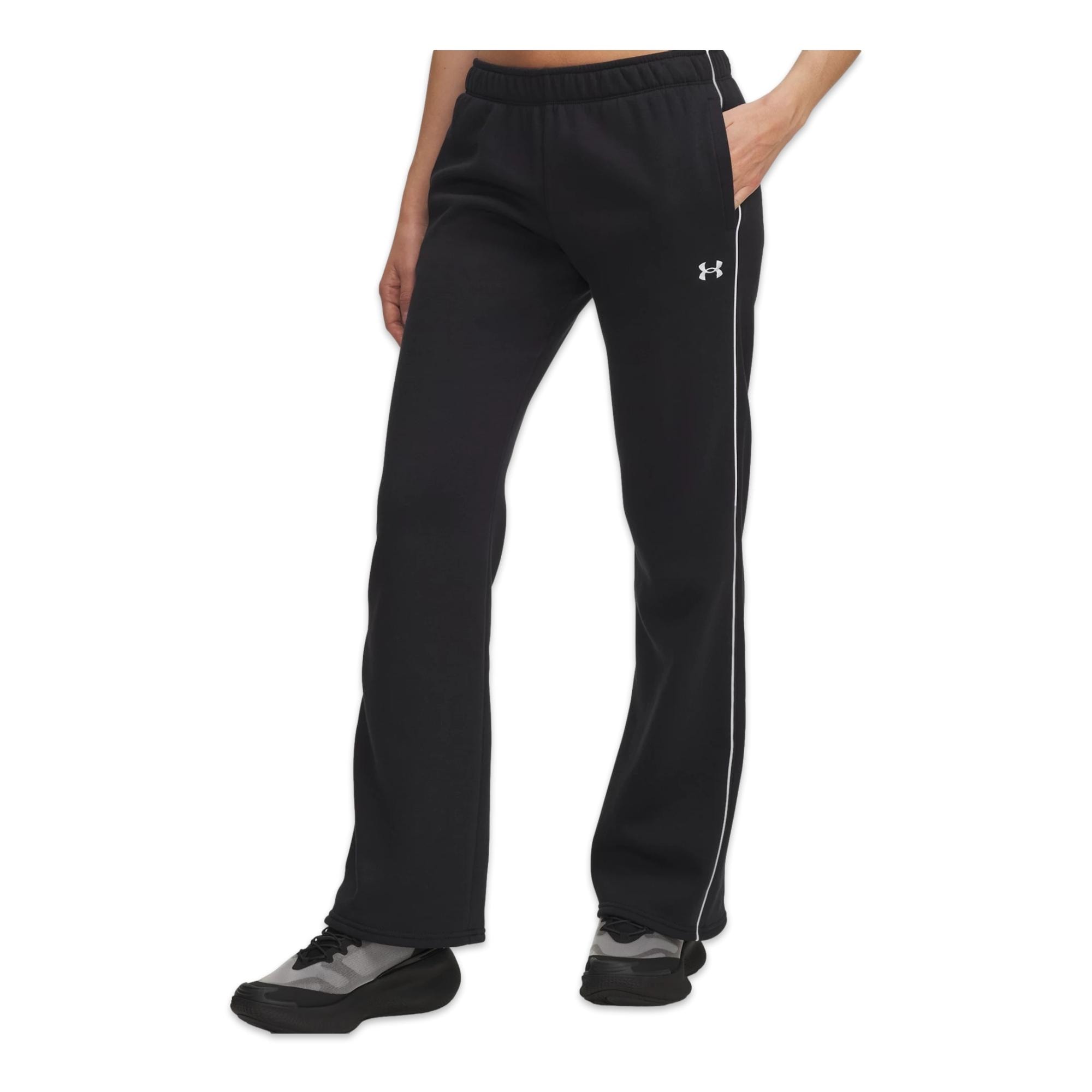 Under Armour 6003711 Ua Rival Flc Piped Pant-Beyaz Kadın Eşofman Altı
