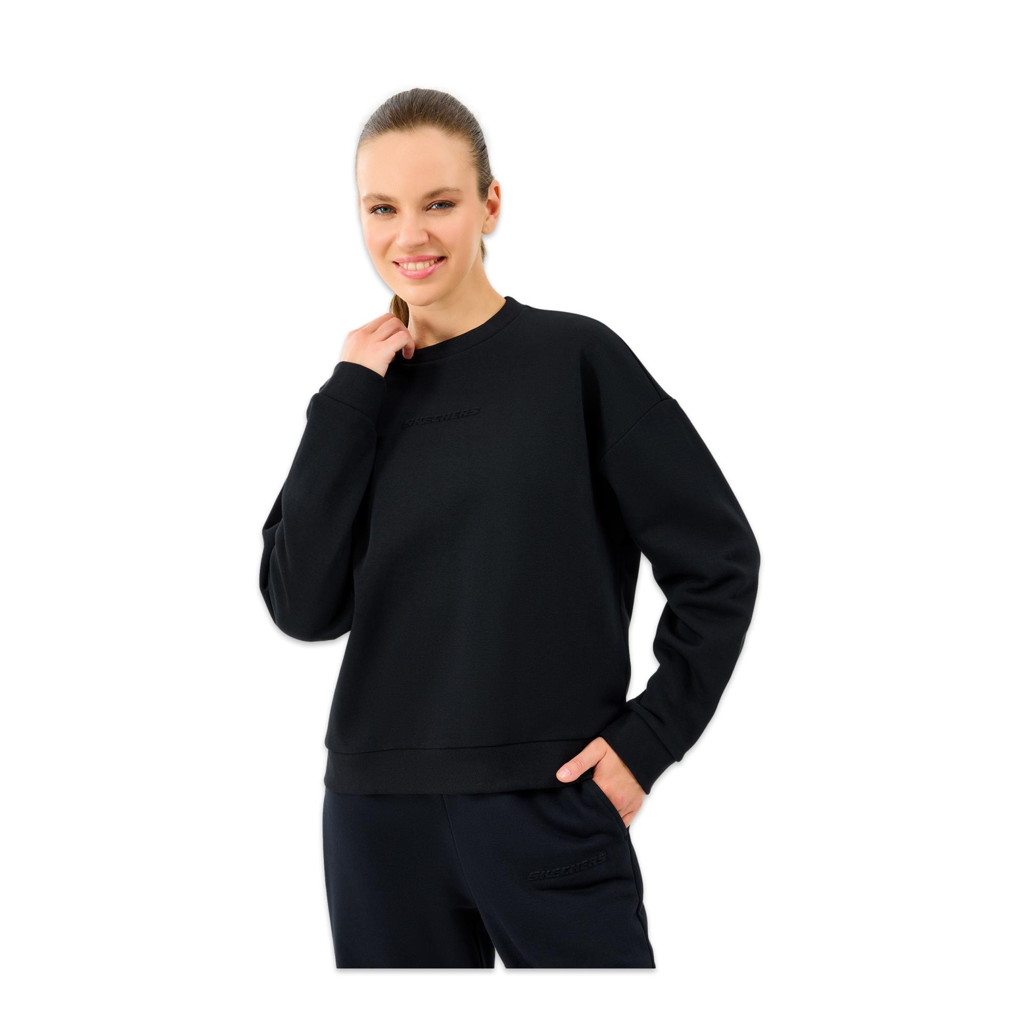 Skechers S2610011 W Essential Crewneck Sweat Kadın Sweatshirt