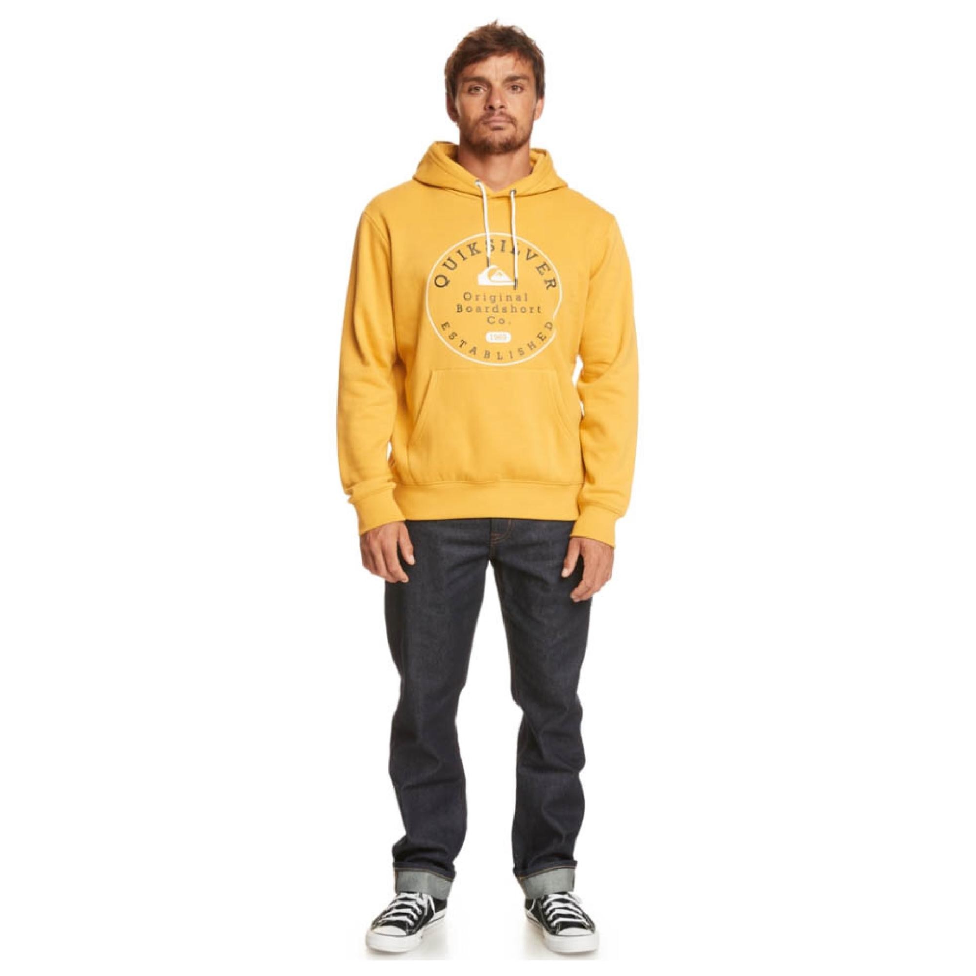 Quiksilver Eqysf03150 Circle Trim Hoodie Erkek Sweatshirt