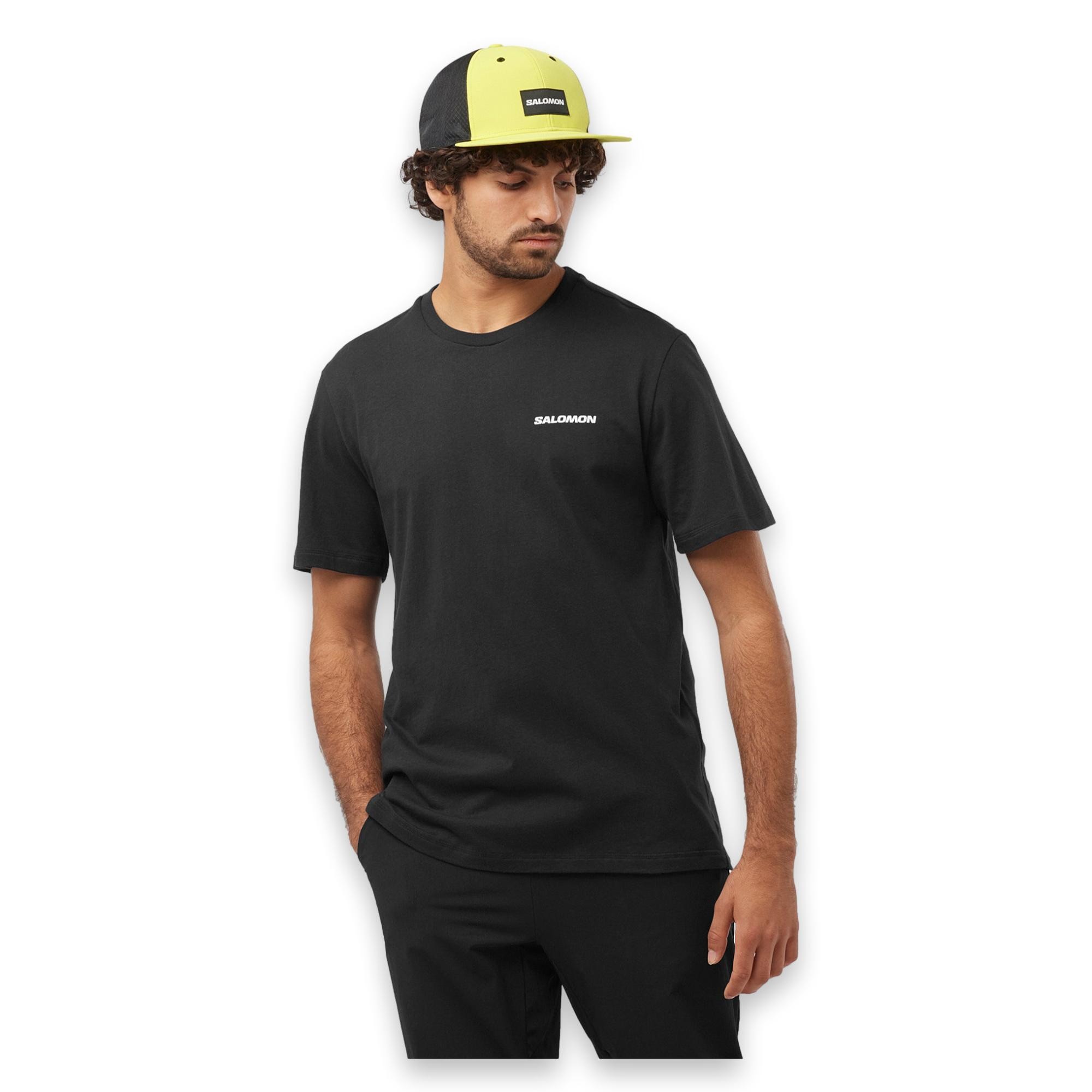 Salomon Lc2219400 Graphic Perf Ss Tee M Erkek T-Shirt