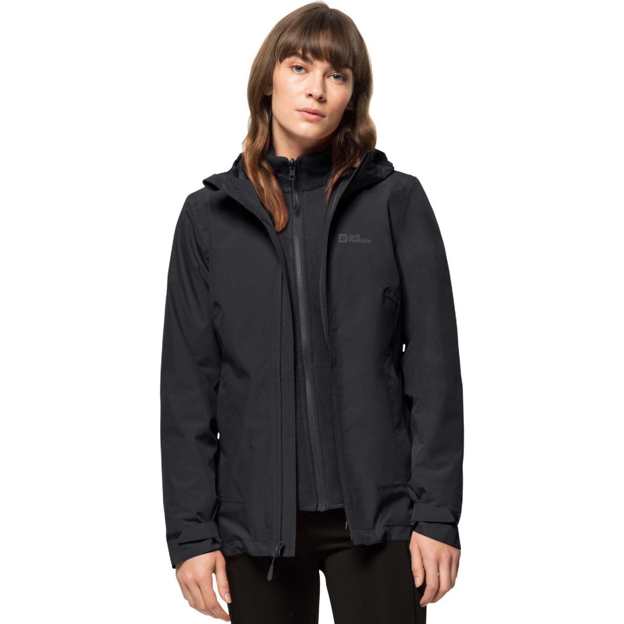 Jack Wolfskın Waterproof Moonrise 3In1 Jkt Kadın Mont