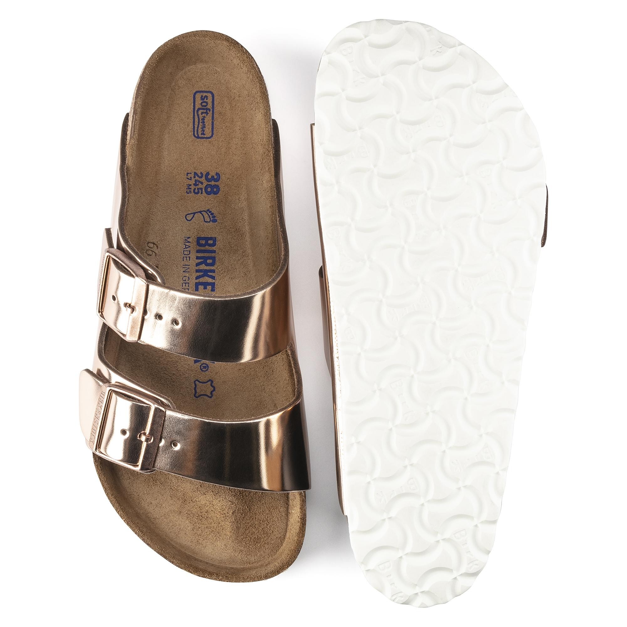 Birkenstock Arizona Sfb Nl Metallic Kadın Terlik