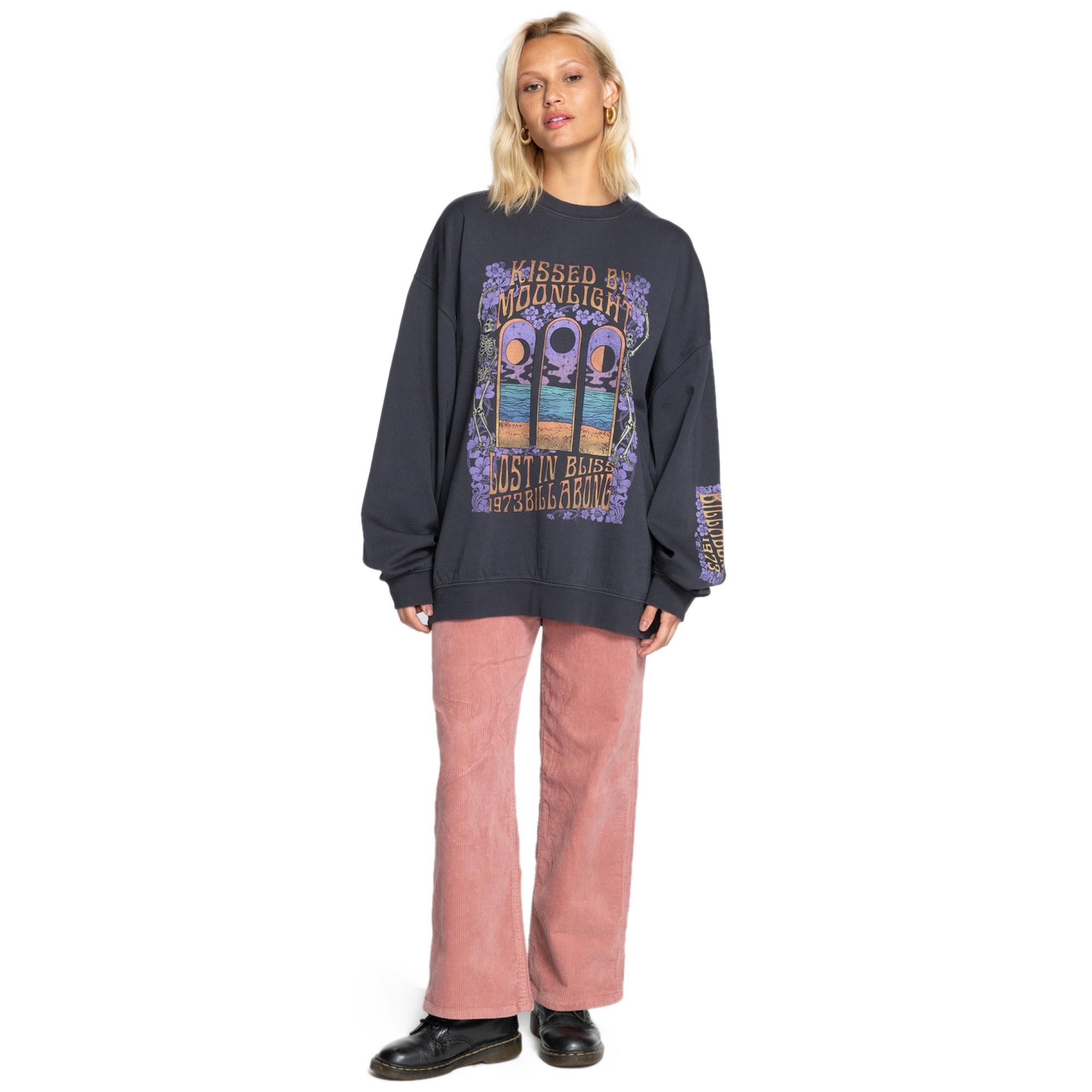 Billabong Ebjft00119 Ride In Sweat Kadın Sweatshirt