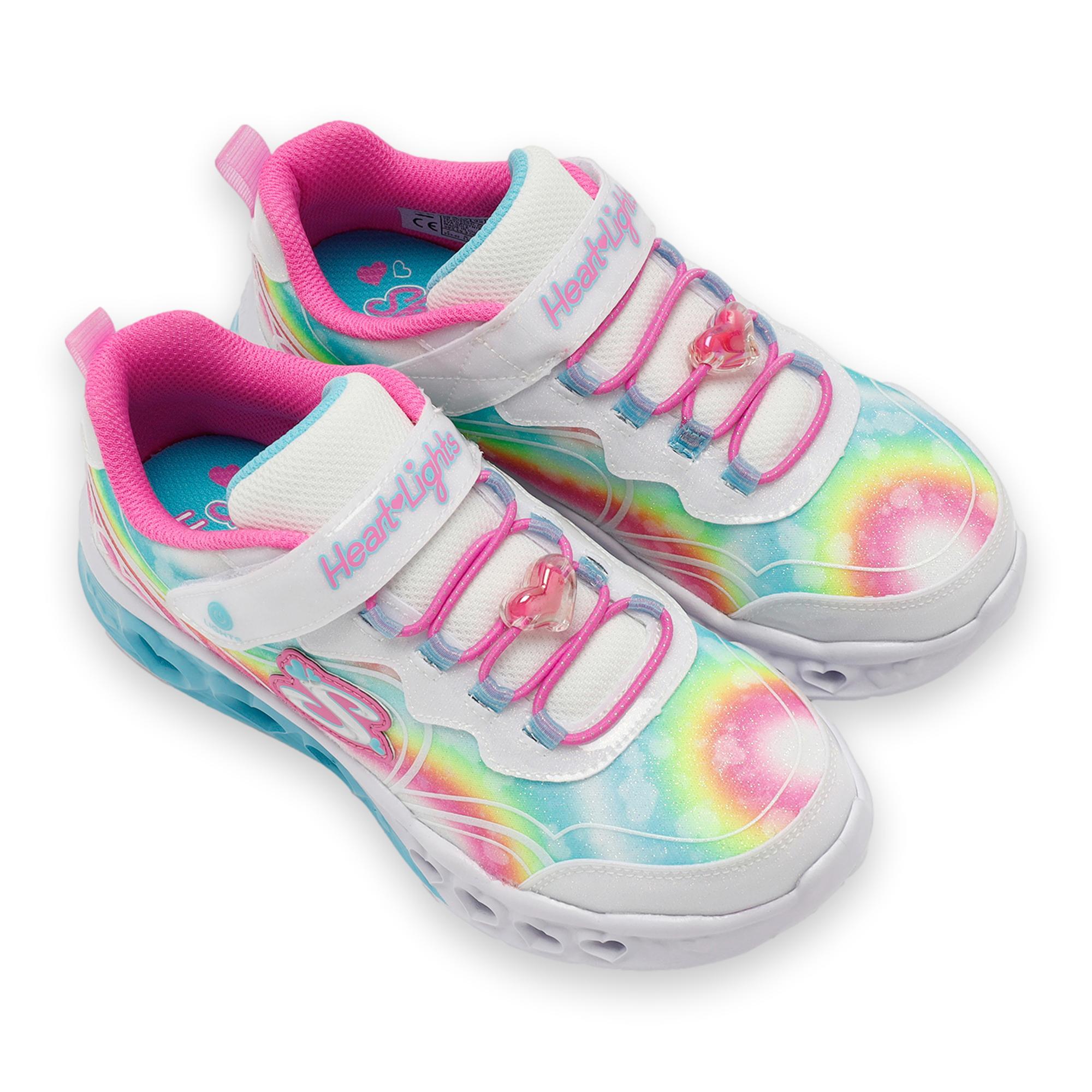 Skechers 303253K Flutter Heart Lights Groovy Swirl Günlük Kız Çocuk Spor Ayakkabı