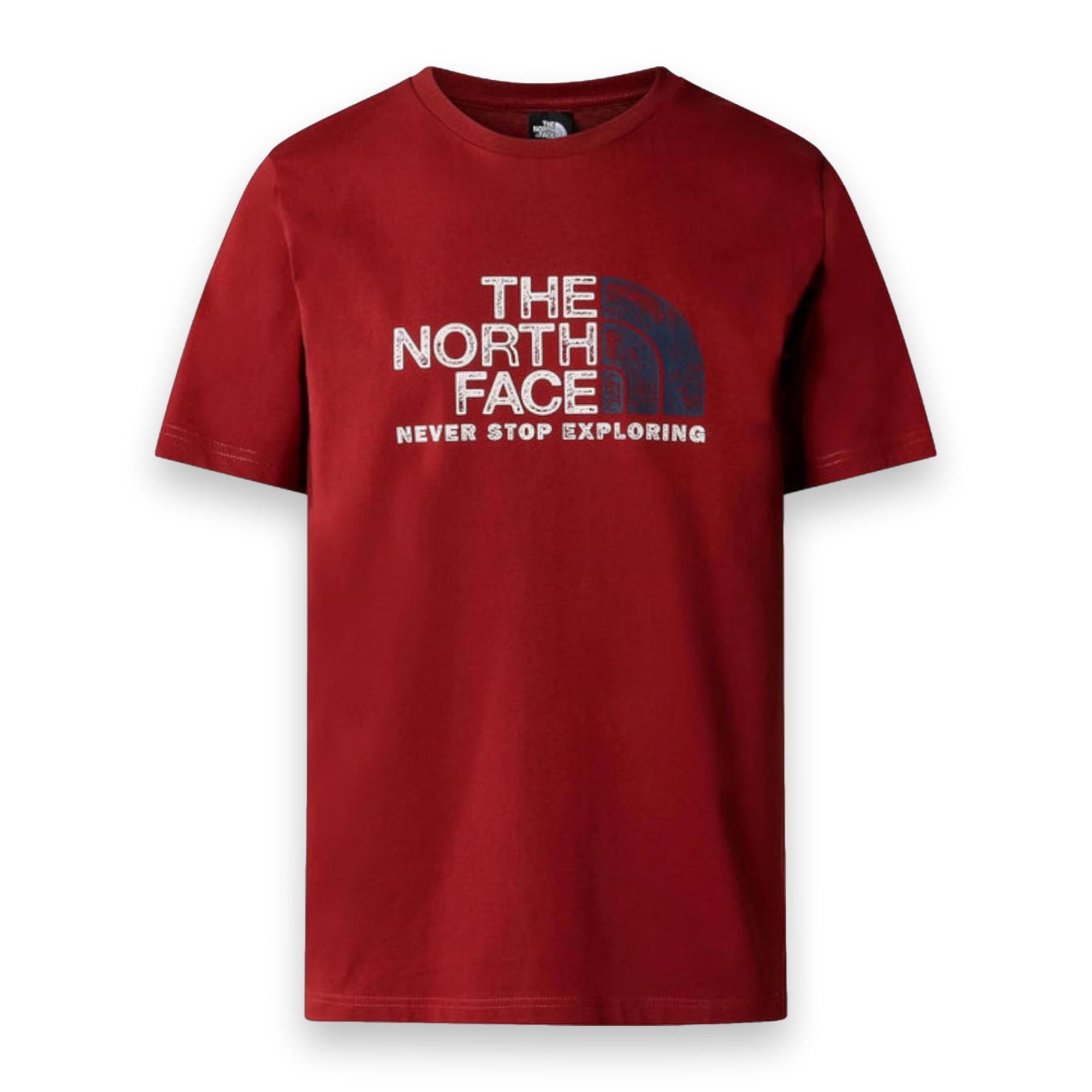 The North Face Nf0A87Nw M S/S Rust 2 Tee Erkek T-Shirt