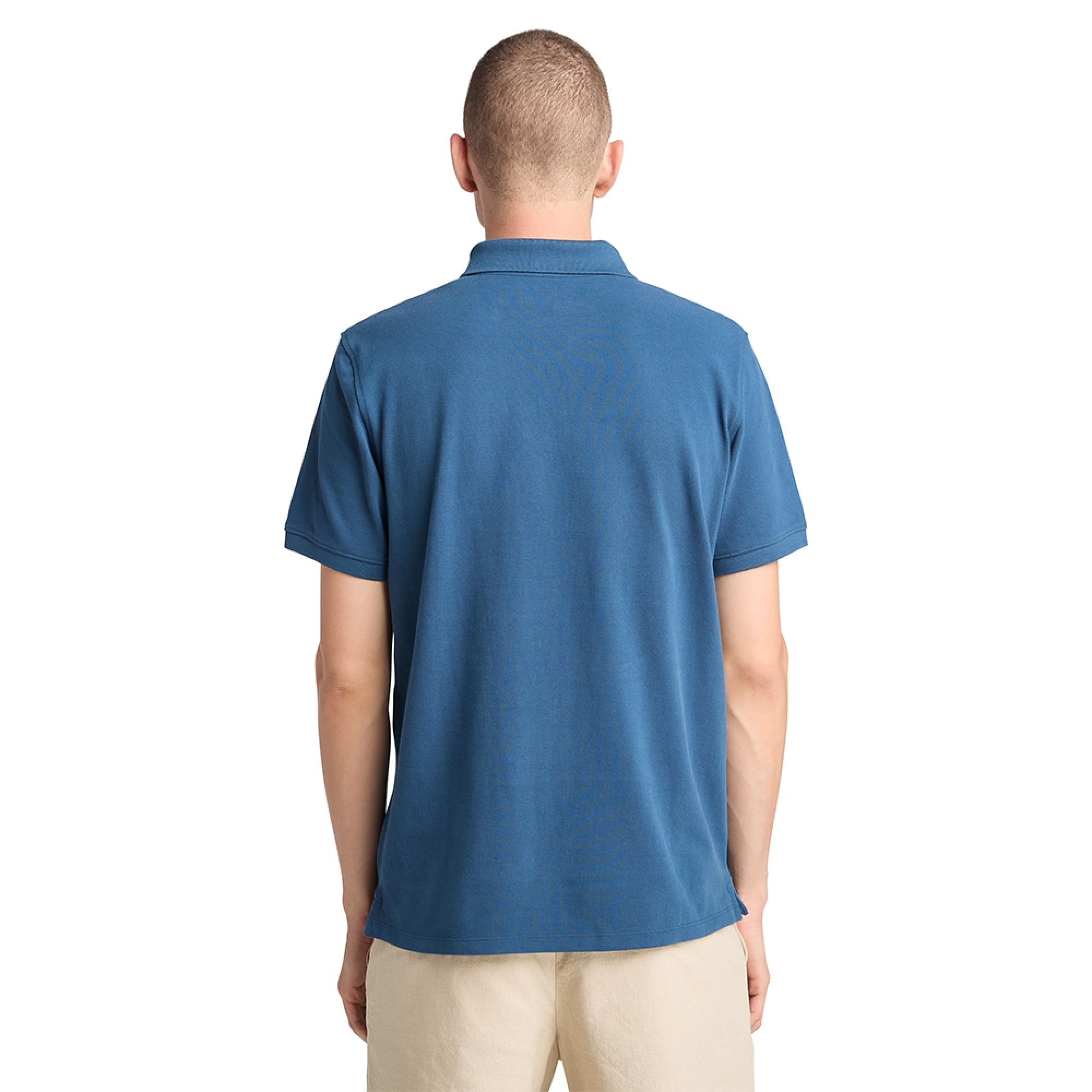 Timberland Tb0A6Vdp Millers River Pique Sleeve Polo Erkek T-Shirt