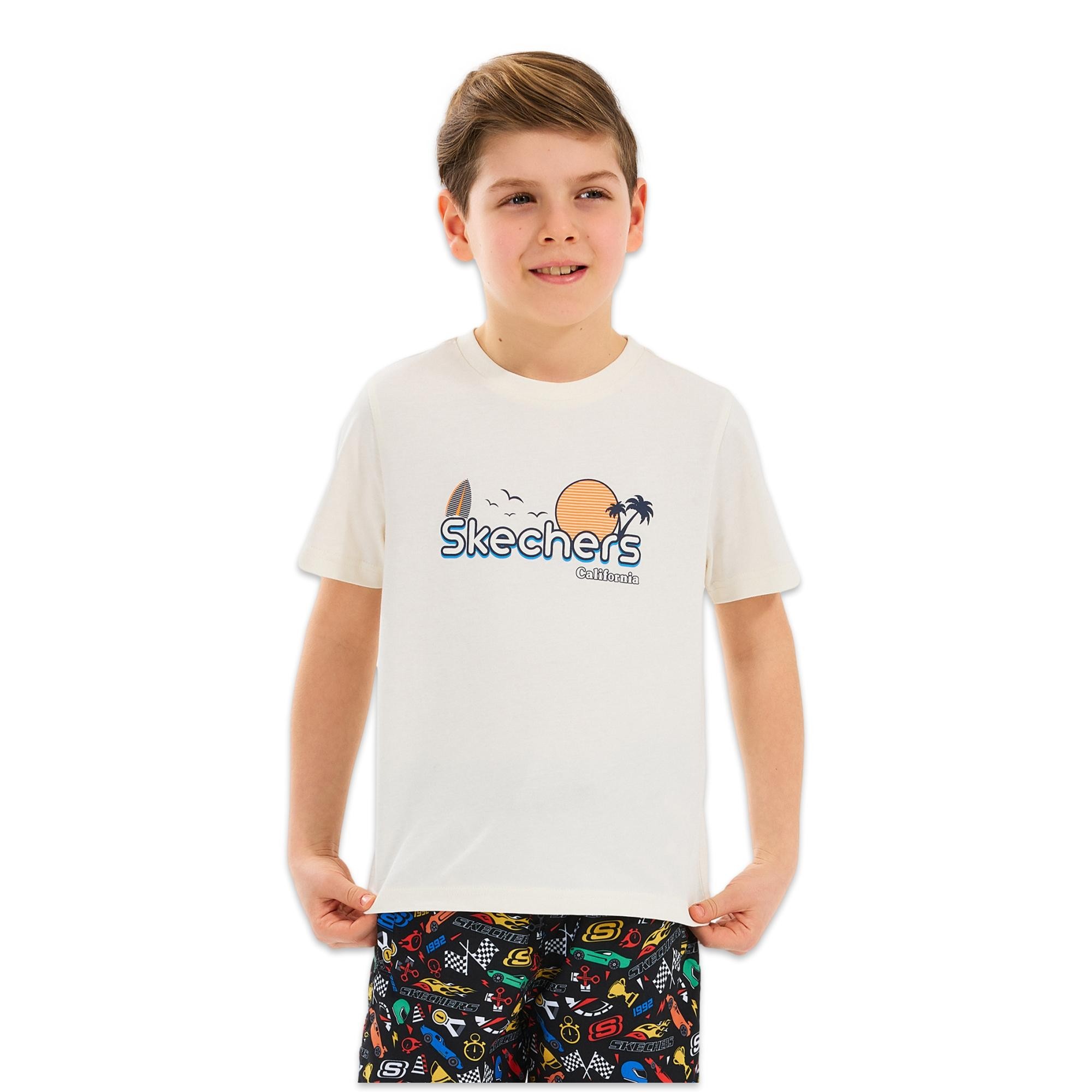 Skechers Sk2510134 B Graphıc Tee Erkek Çocuk T-Shirt