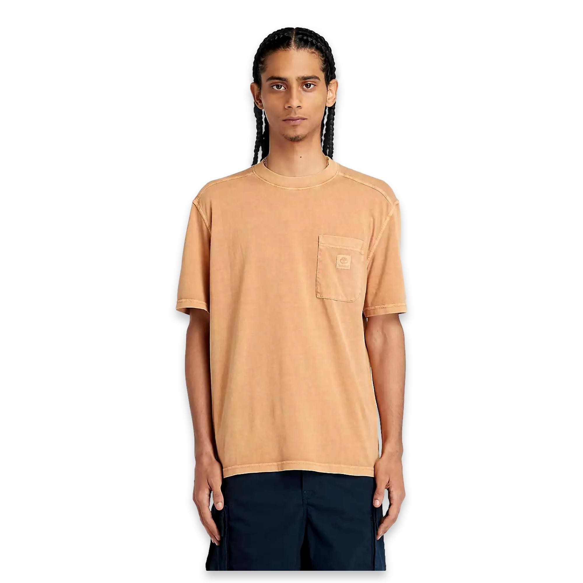 Timberland Tb0A5Vdh Garment Dye ChestTee Erkek T-Shirt