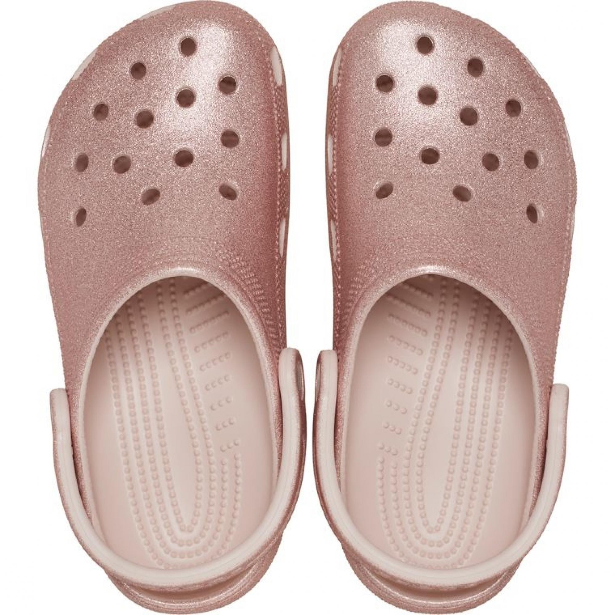 Crocs 205942 G Classic Glitter Clog Unisex Terlik