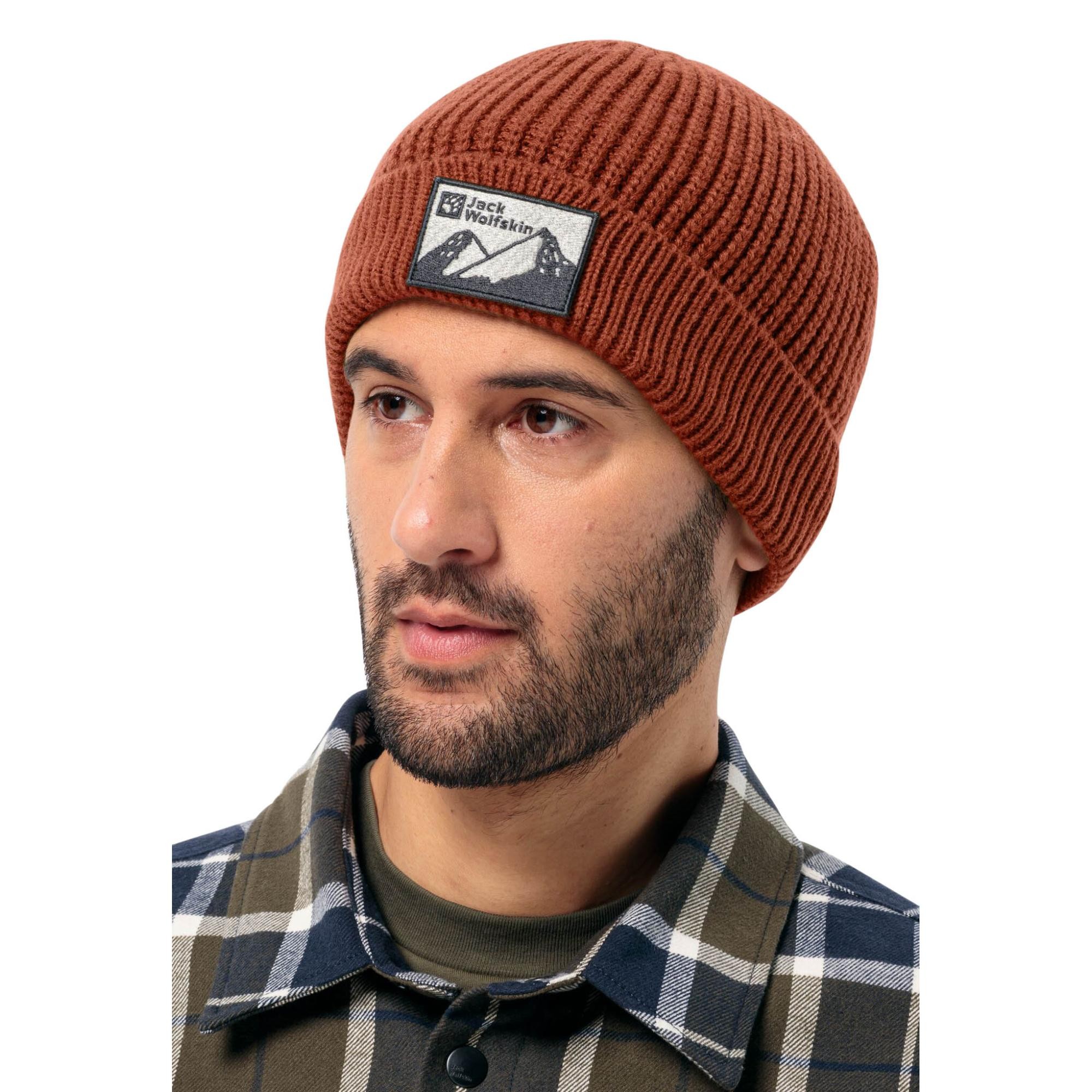 Jack Wolfskin 1910062 Edo Badge Beanie Unisex Bere