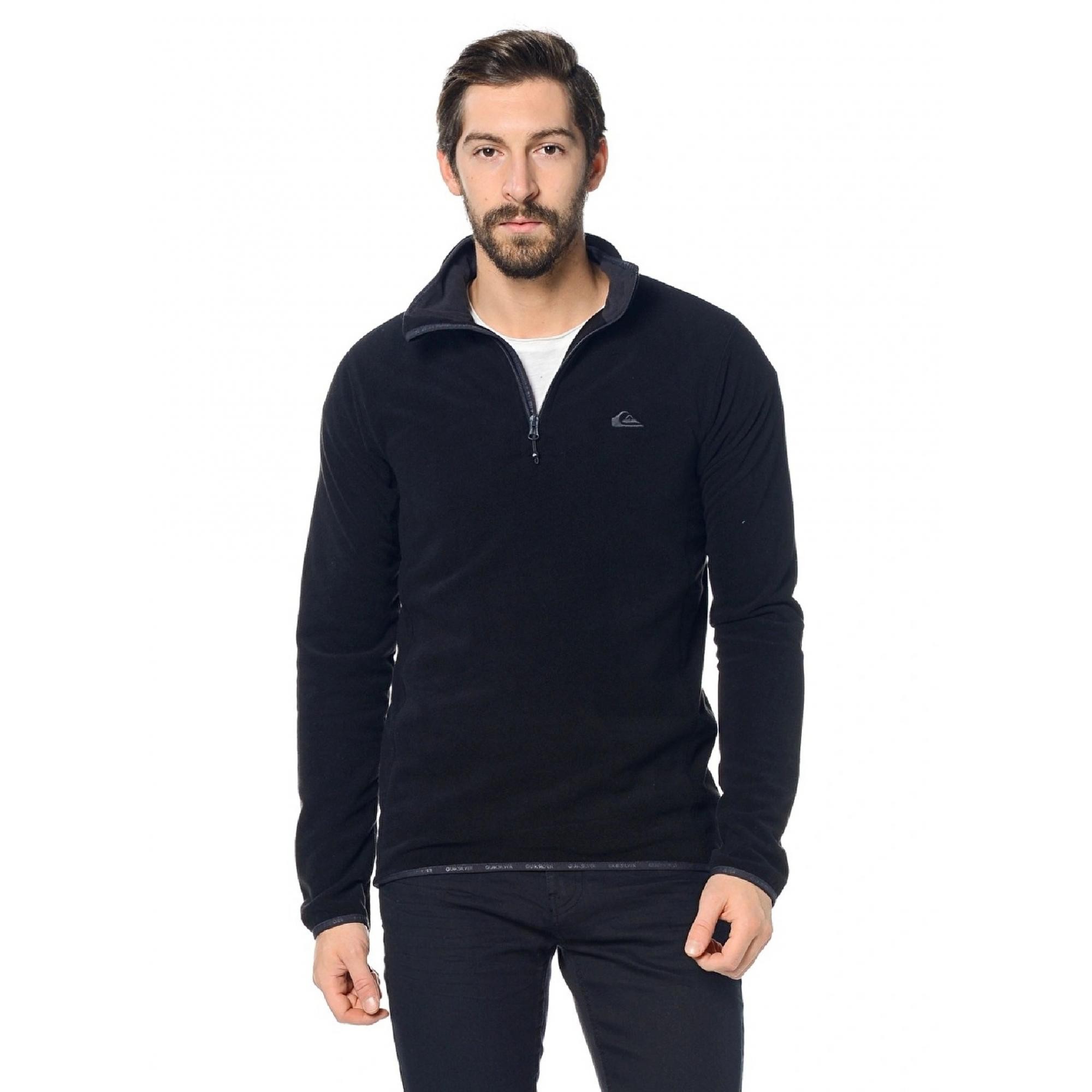 Quiksilver Eqyft03163 Mision Halfzip Polar Erkek Sweatshirt