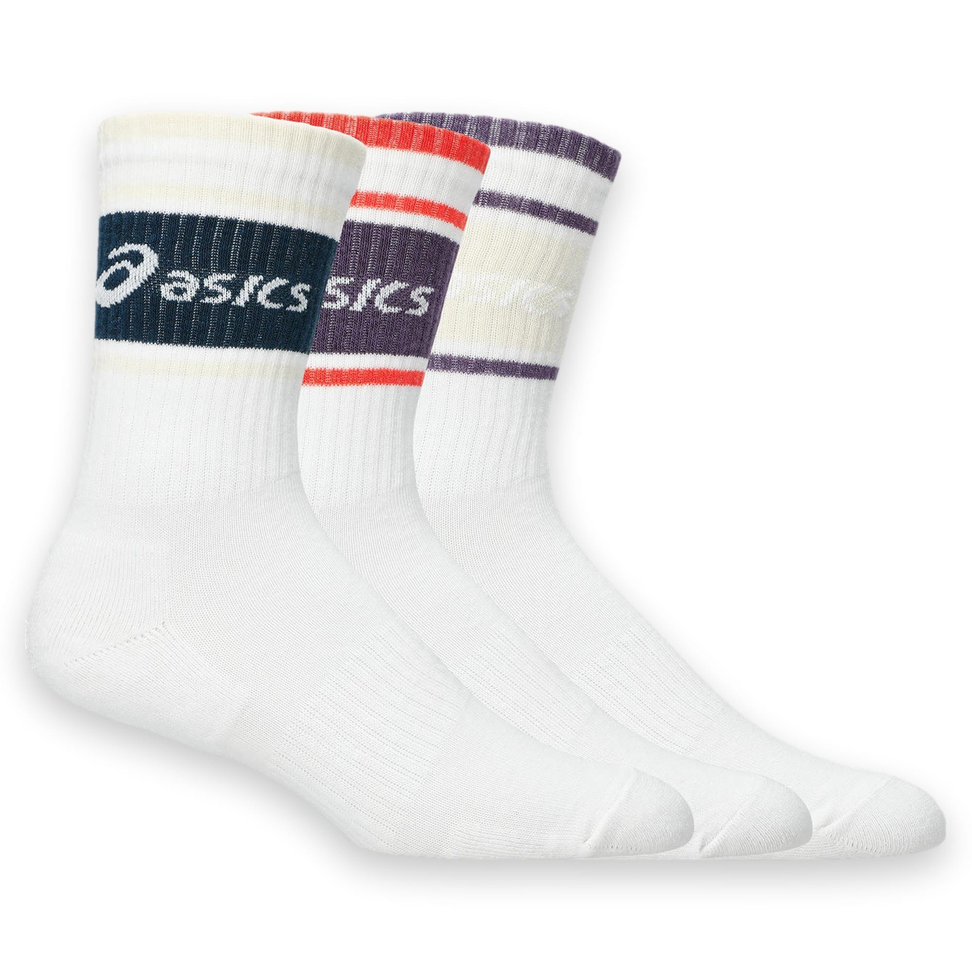 Asics 3033B879 3 Pack Asics Logo Crew Sock Çorap Unisex Çorap