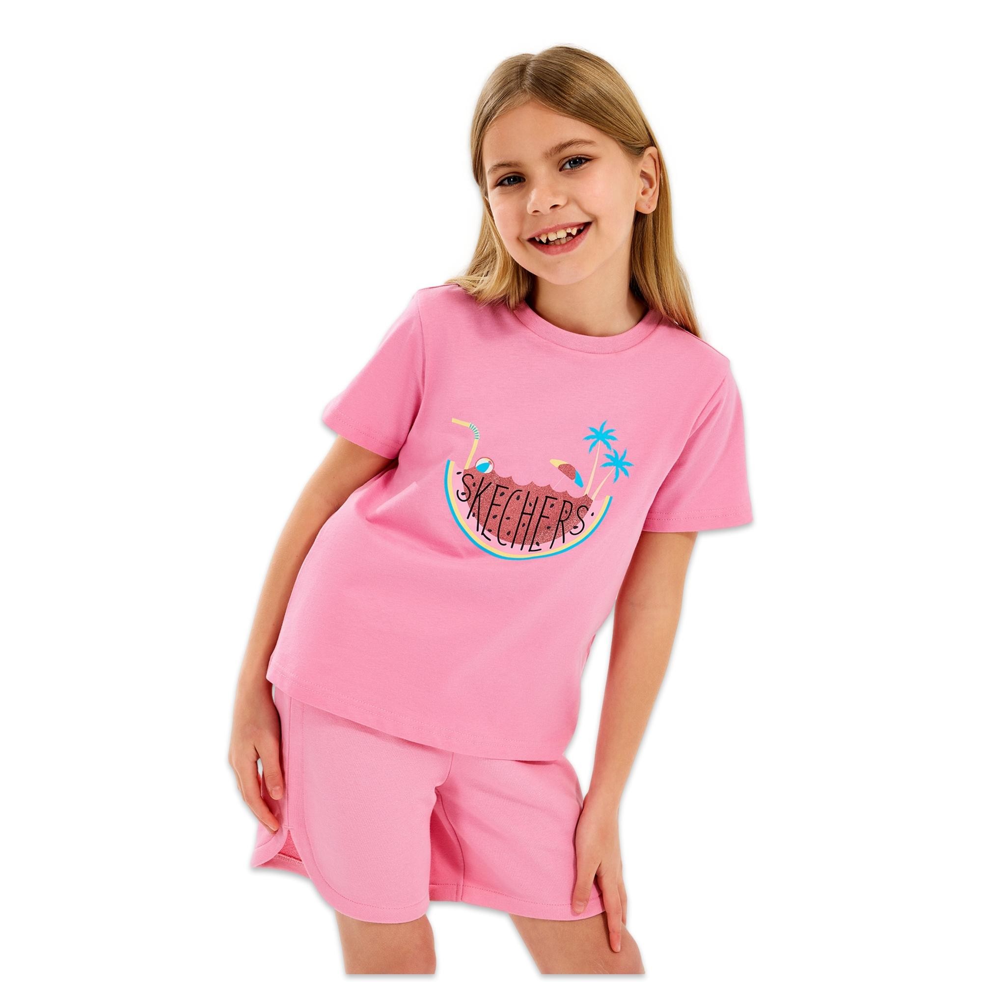 Skechers Sk2510132 G Graphıc Tee Çocuk T-Shirt