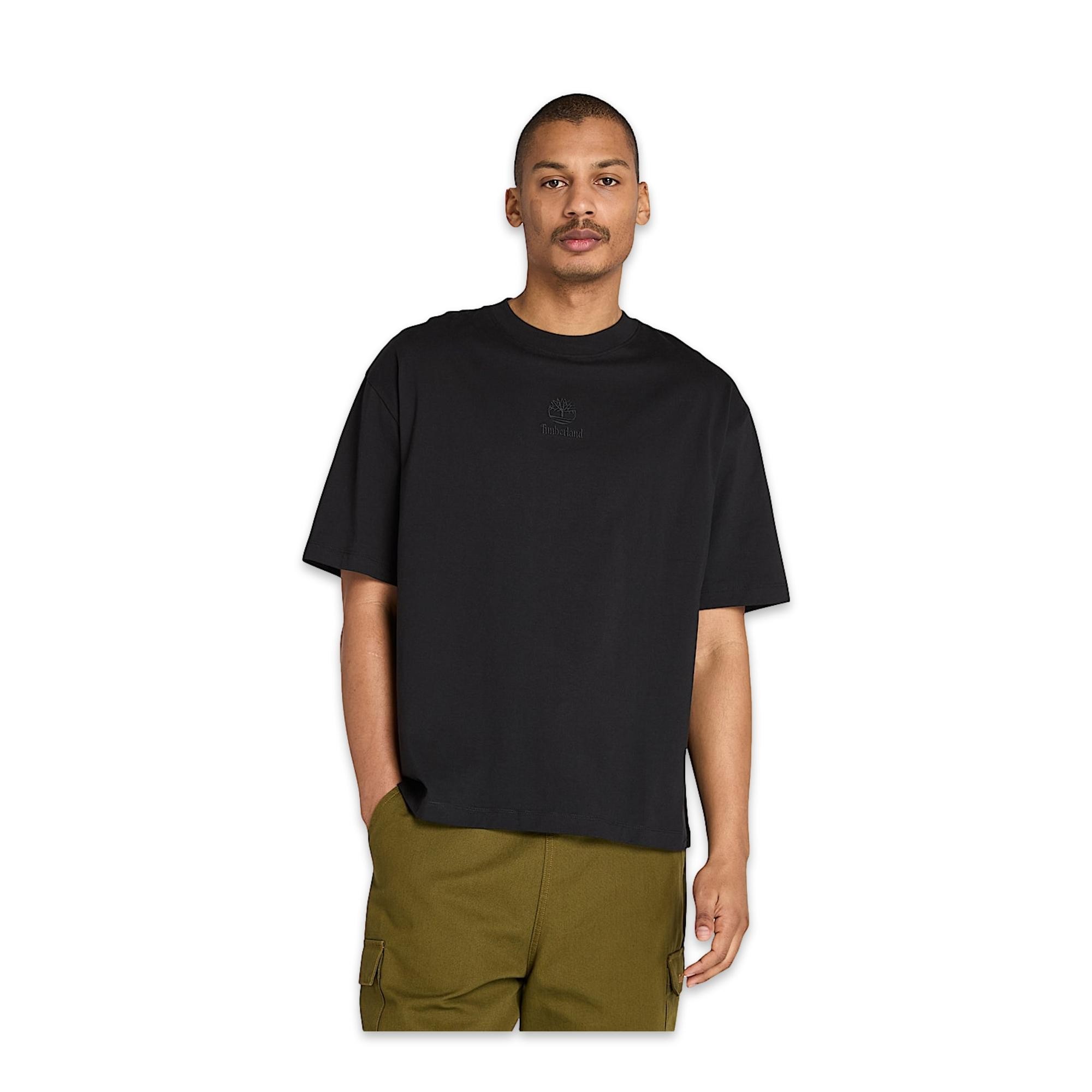 Timberland Tb0A5Mnt Hampthon Tonal Stack Logo Tee Erkek T-Shirt